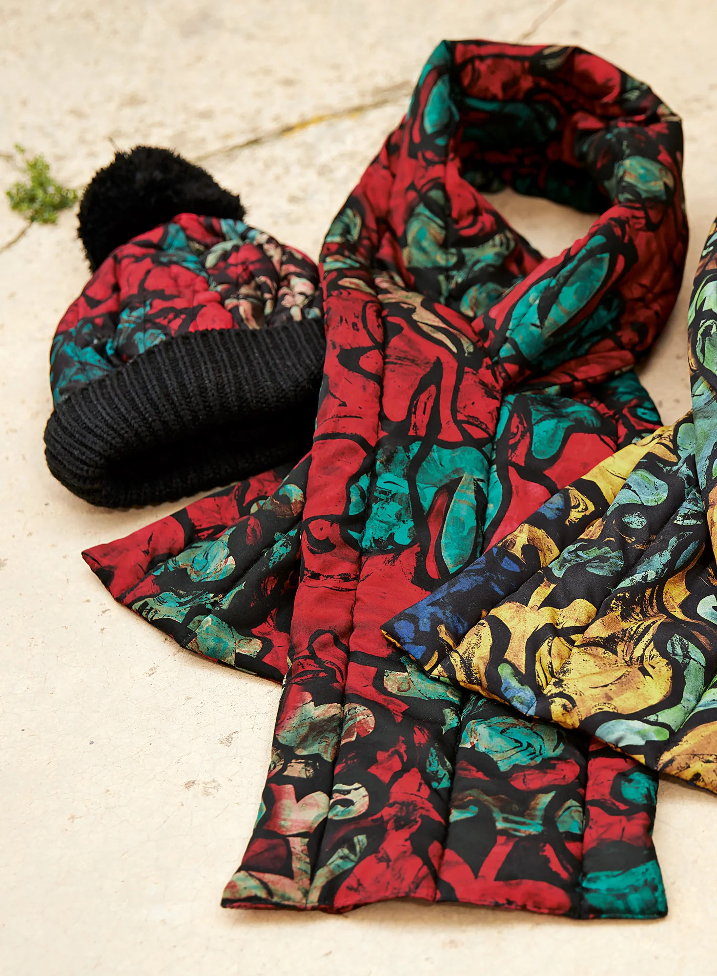 Lantana Puffer Scarf - Image 5