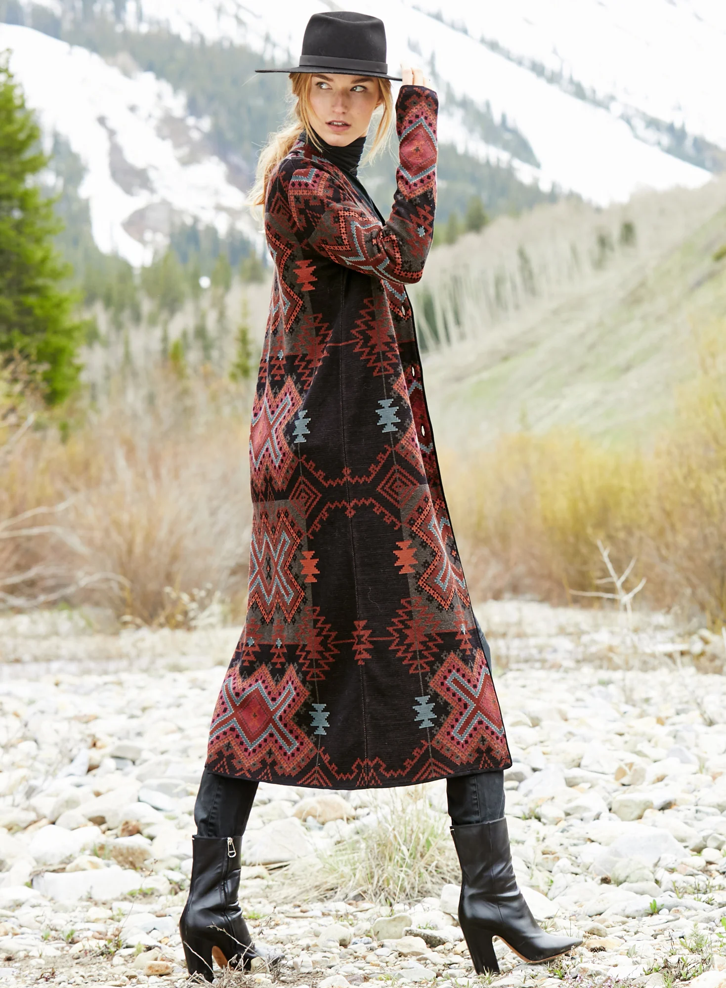 Las Cruces Sweater-Coat - Image 5