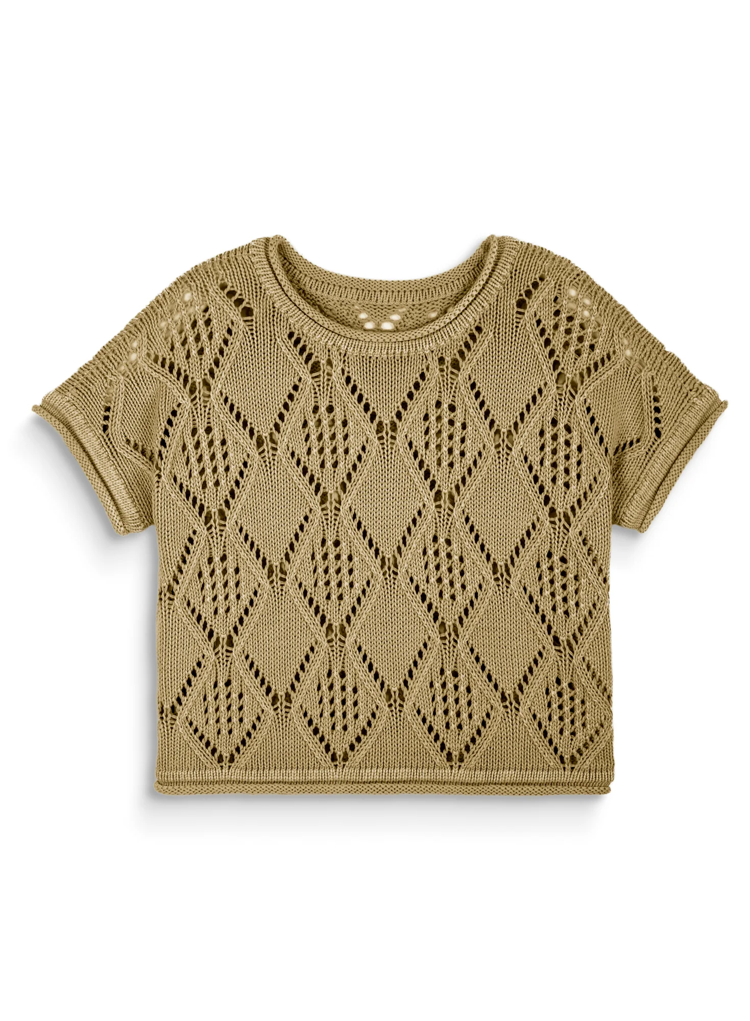 Lattice Lace Top