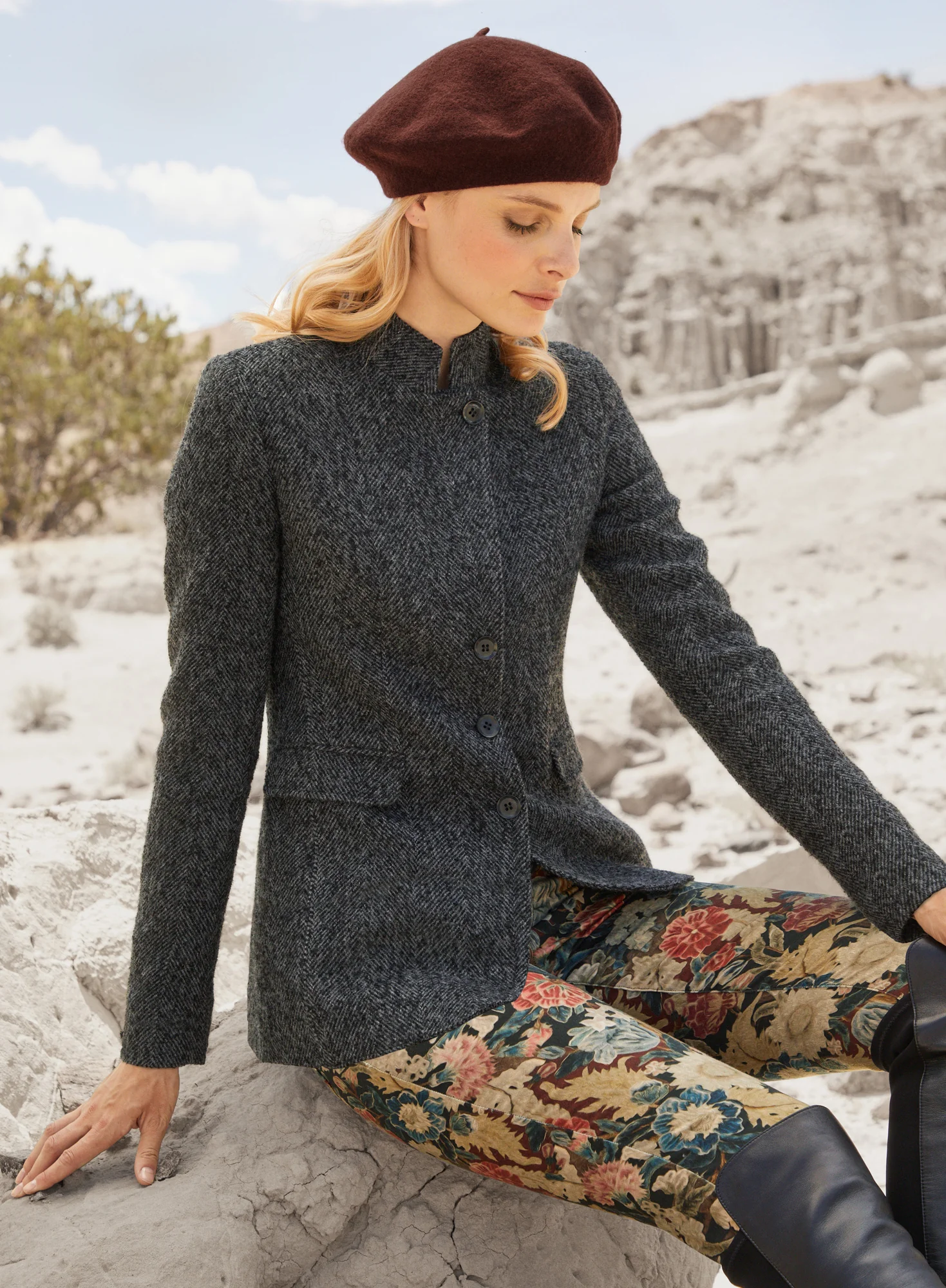 Left Bank Wool Beret - Image 5