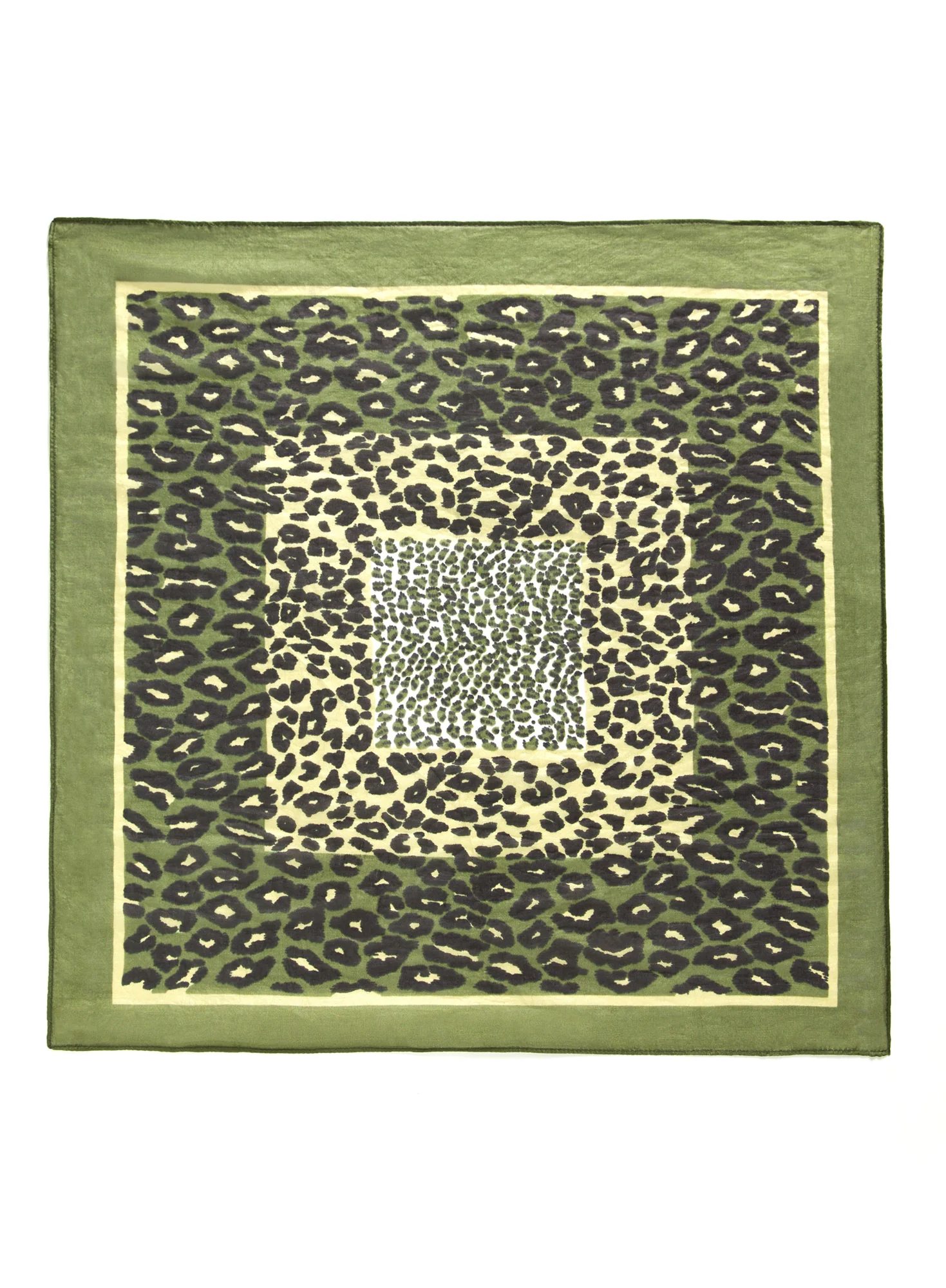 Leopard Silk Bandana