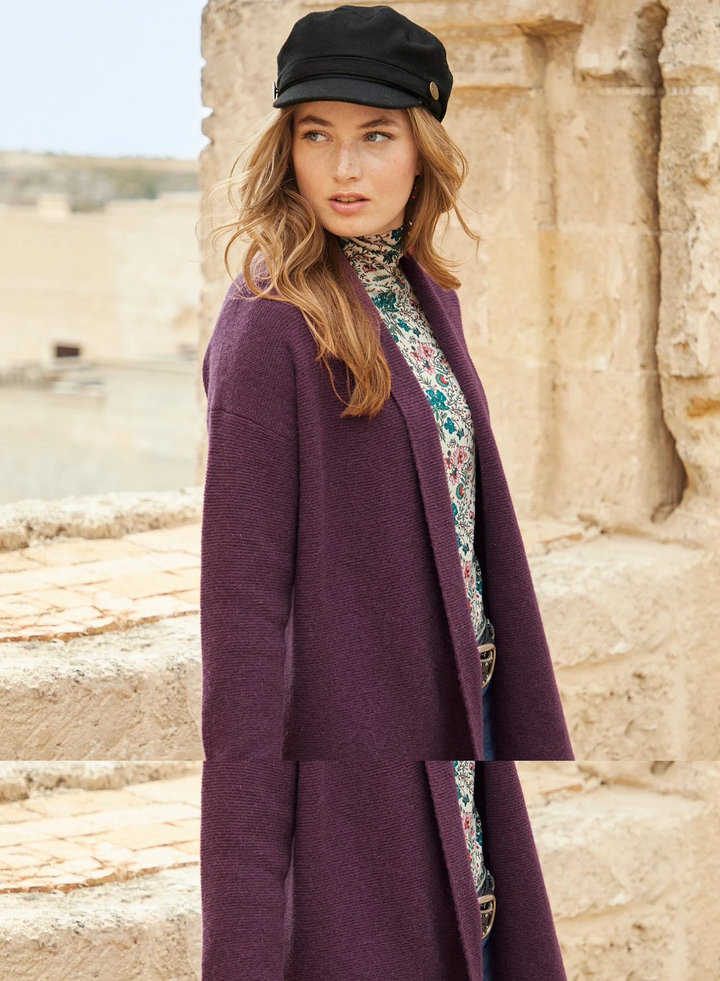 Links Shawl Collar Cardigan - Image 5