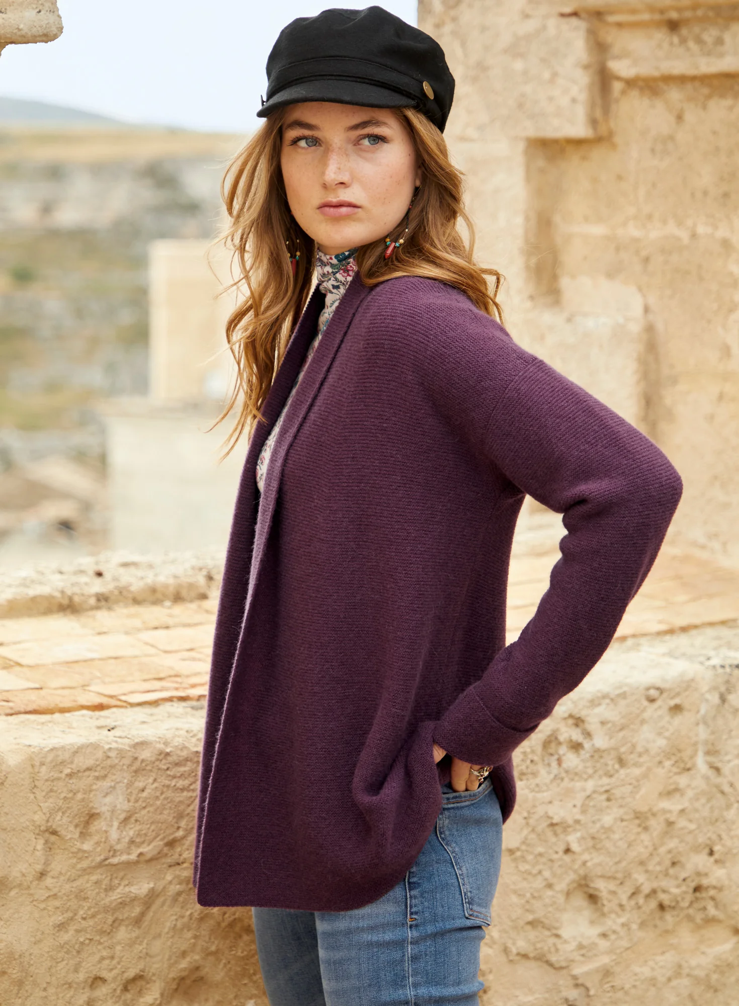 Links Shawl Collar Cardigan - Image 7