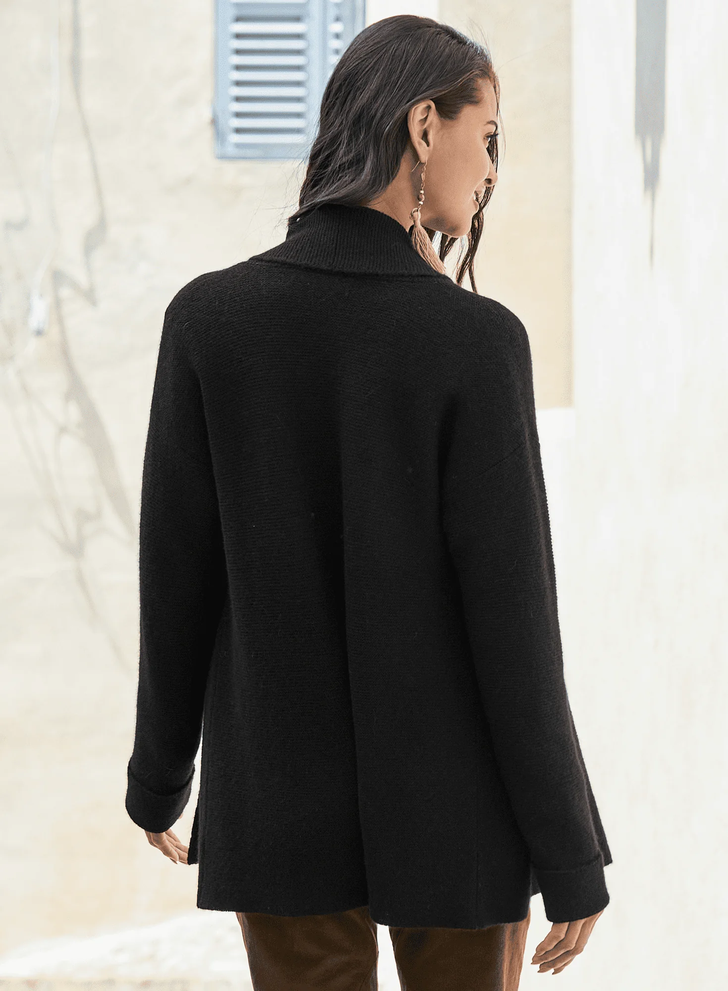 Links Shawl Collar Cardigan - Image 2