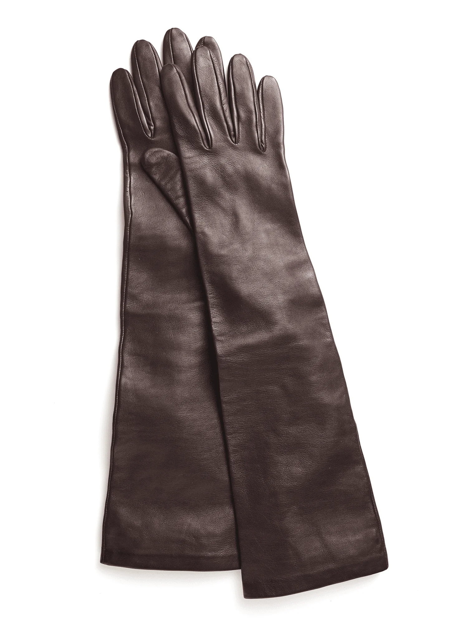 Long Leather Gloves - Image 2