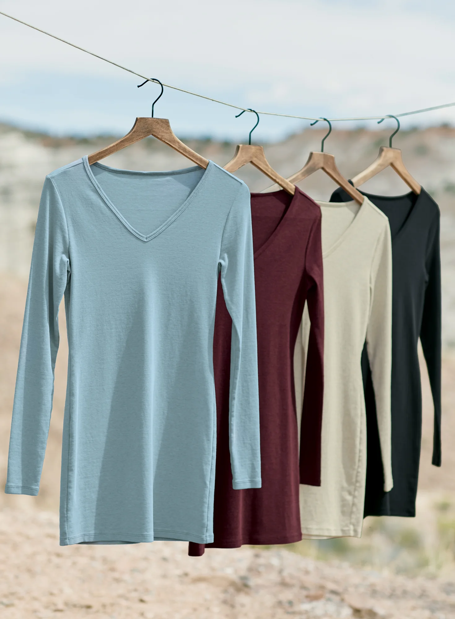 Long Ribbed Tee - Image 4