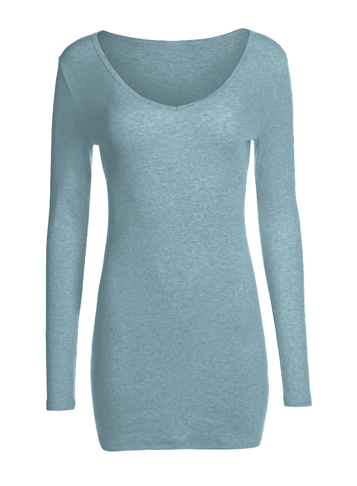 Long Ribbed Tee