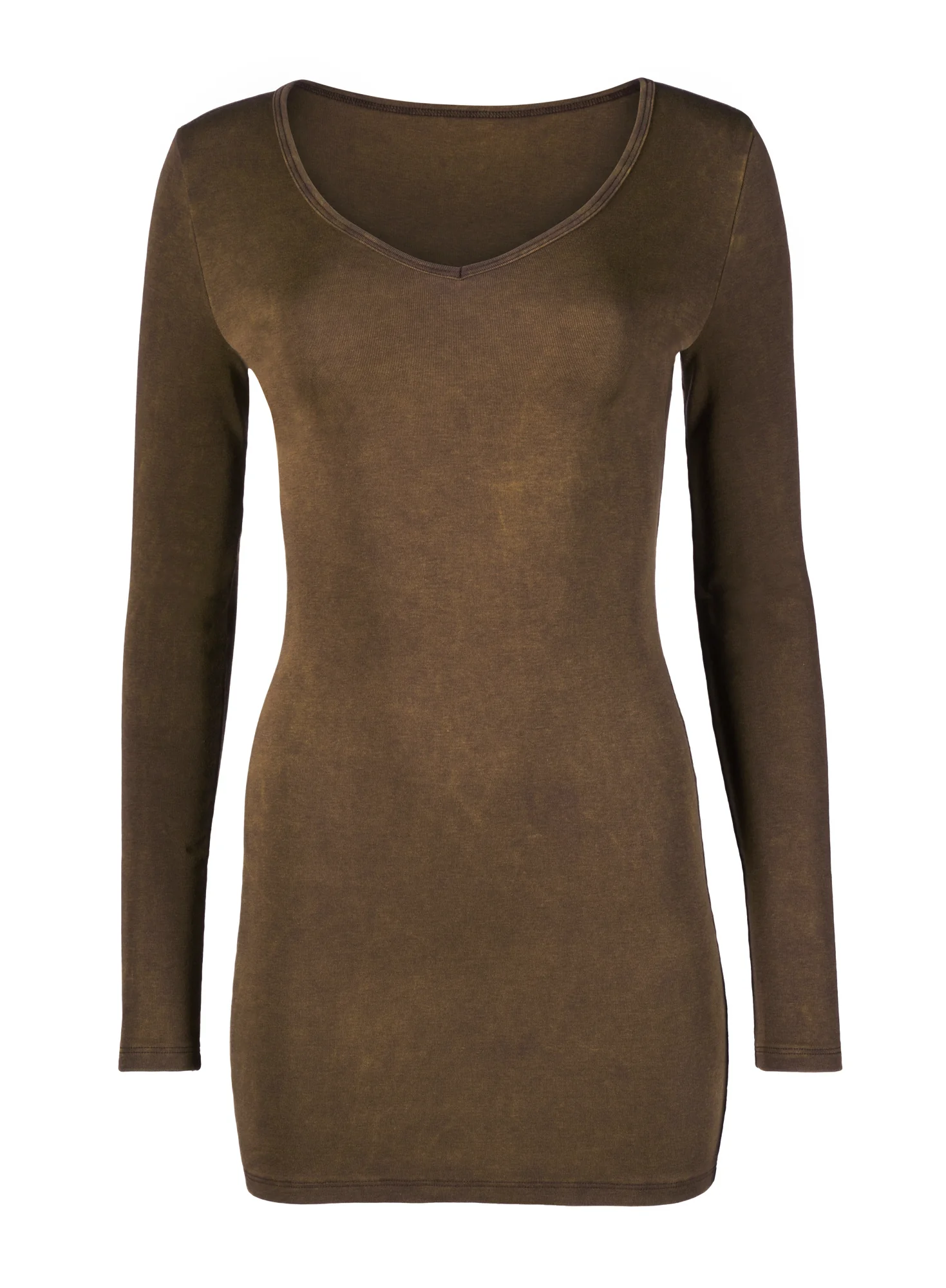 Long Ribbed Tee
