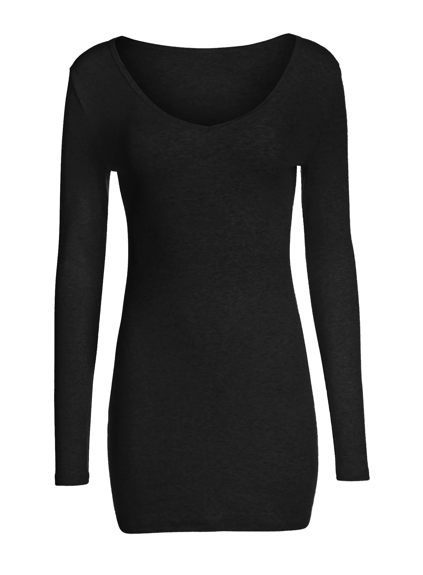 Long Ribbed Tee