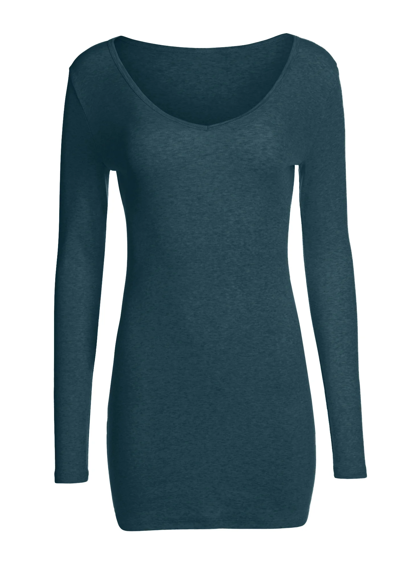 Long Ribbed Tee