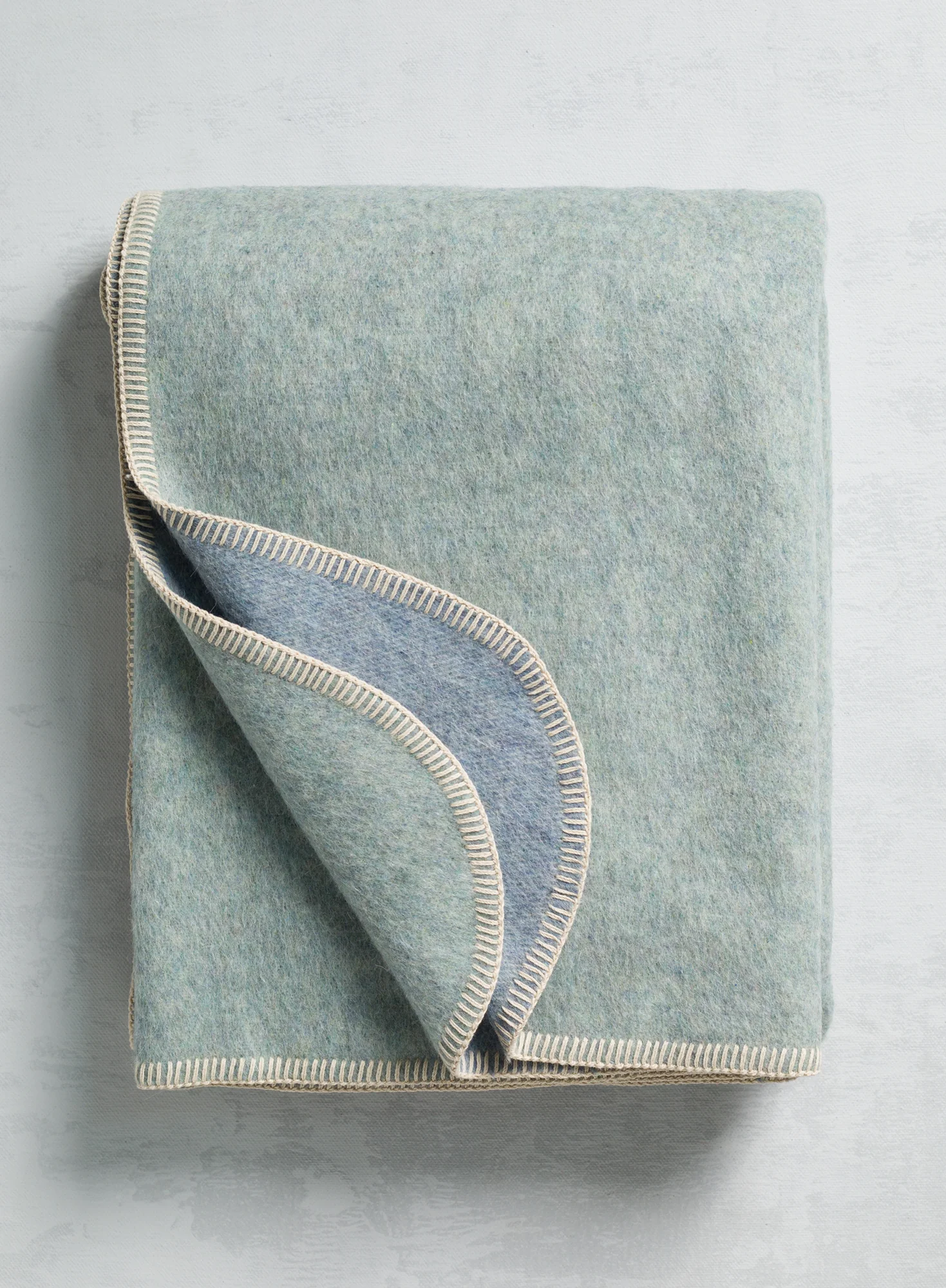 Luxe Blanket Stitch Throw