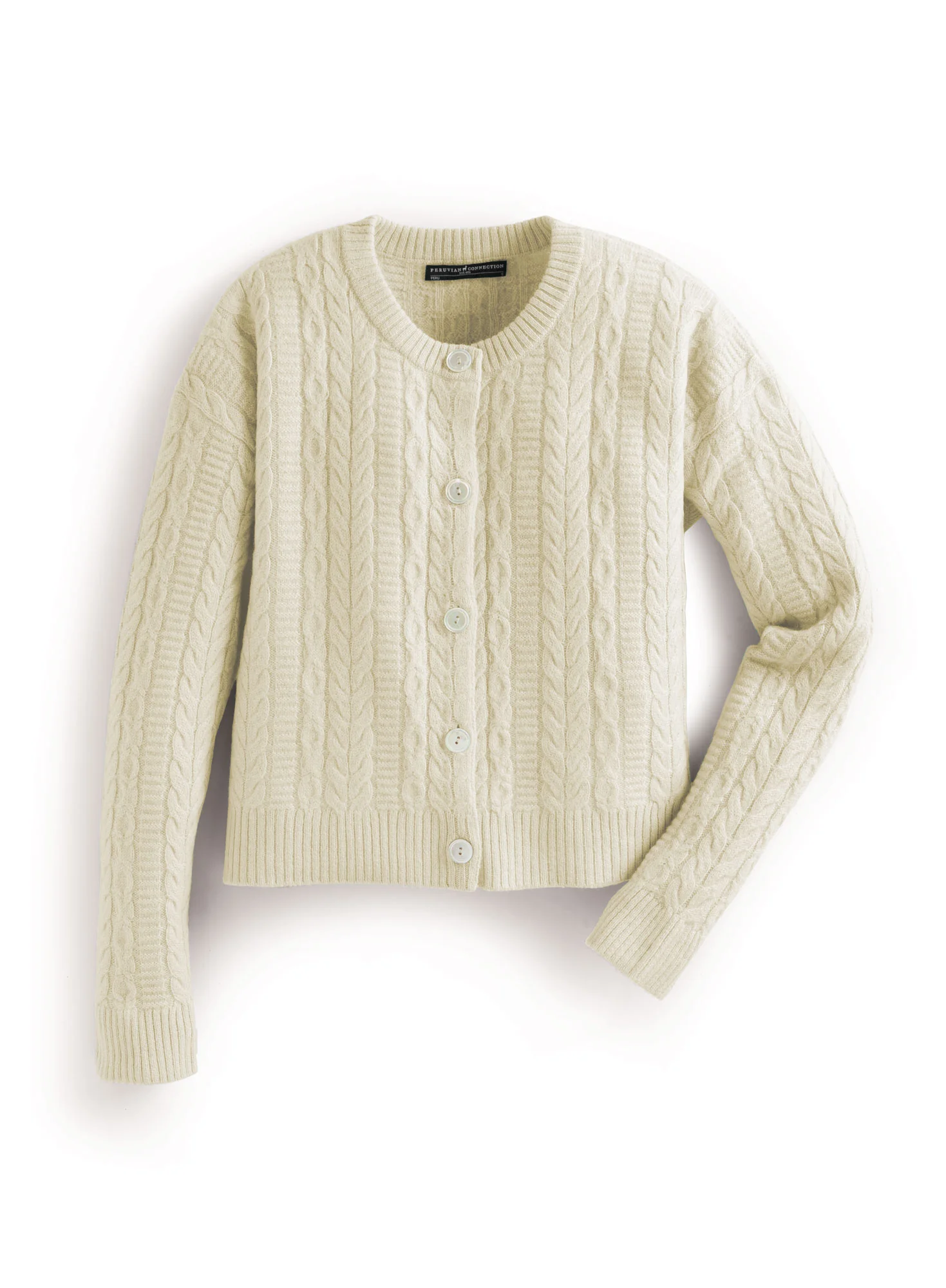 Luxe Cable Cardigan