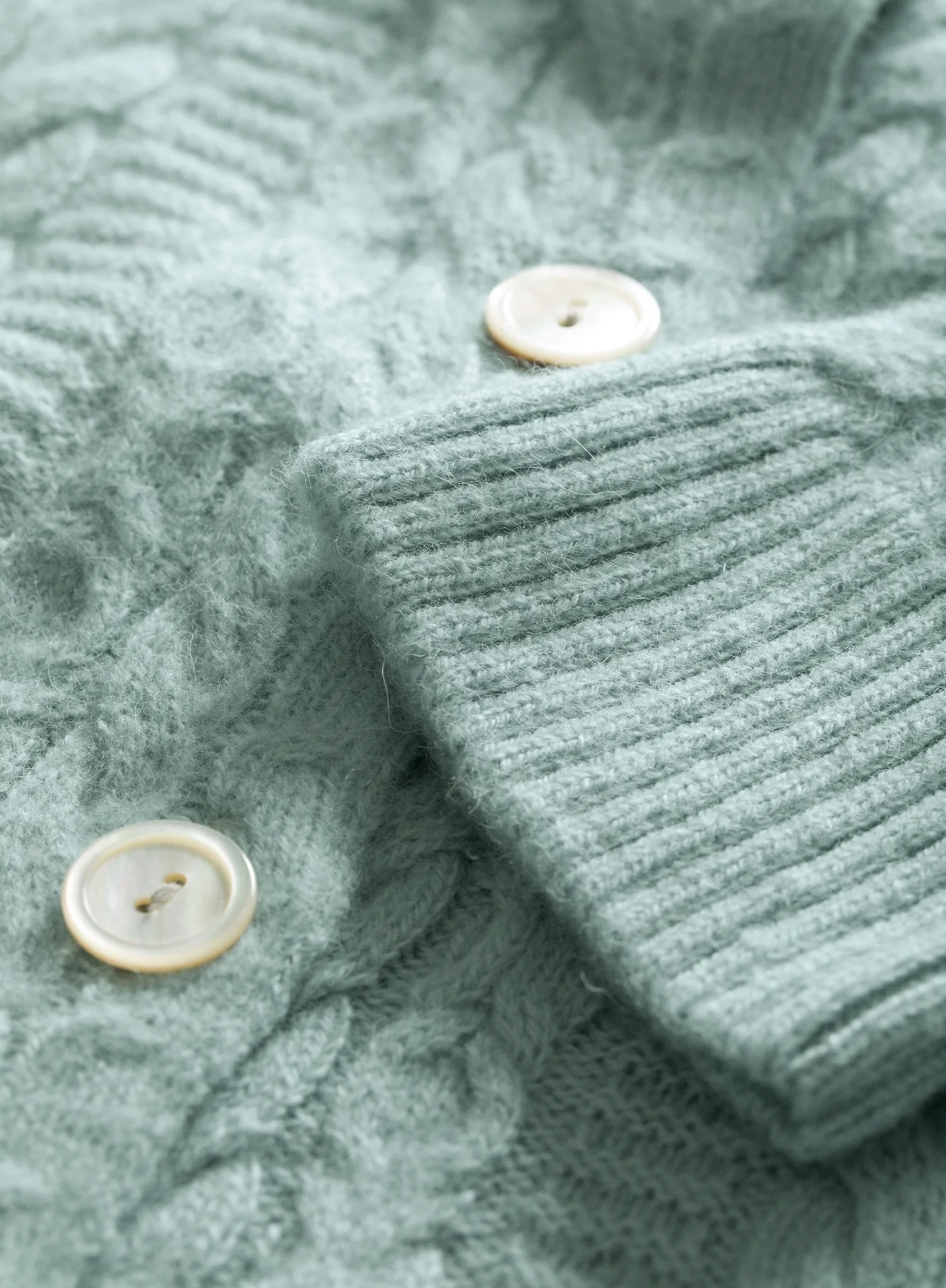 Luxe Cable Cardigan - Image 3