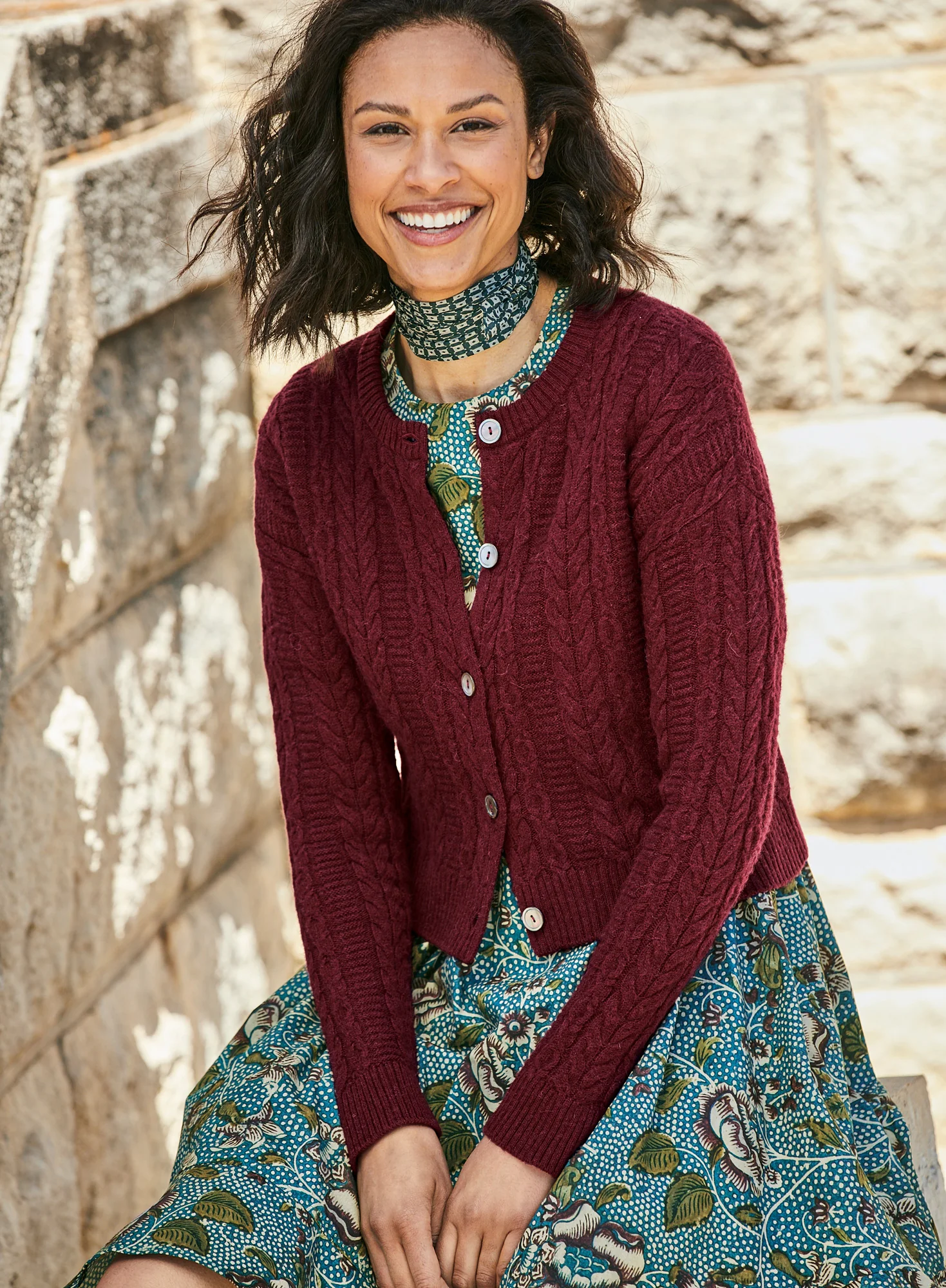Luxe Cable Cardigan - Image 5