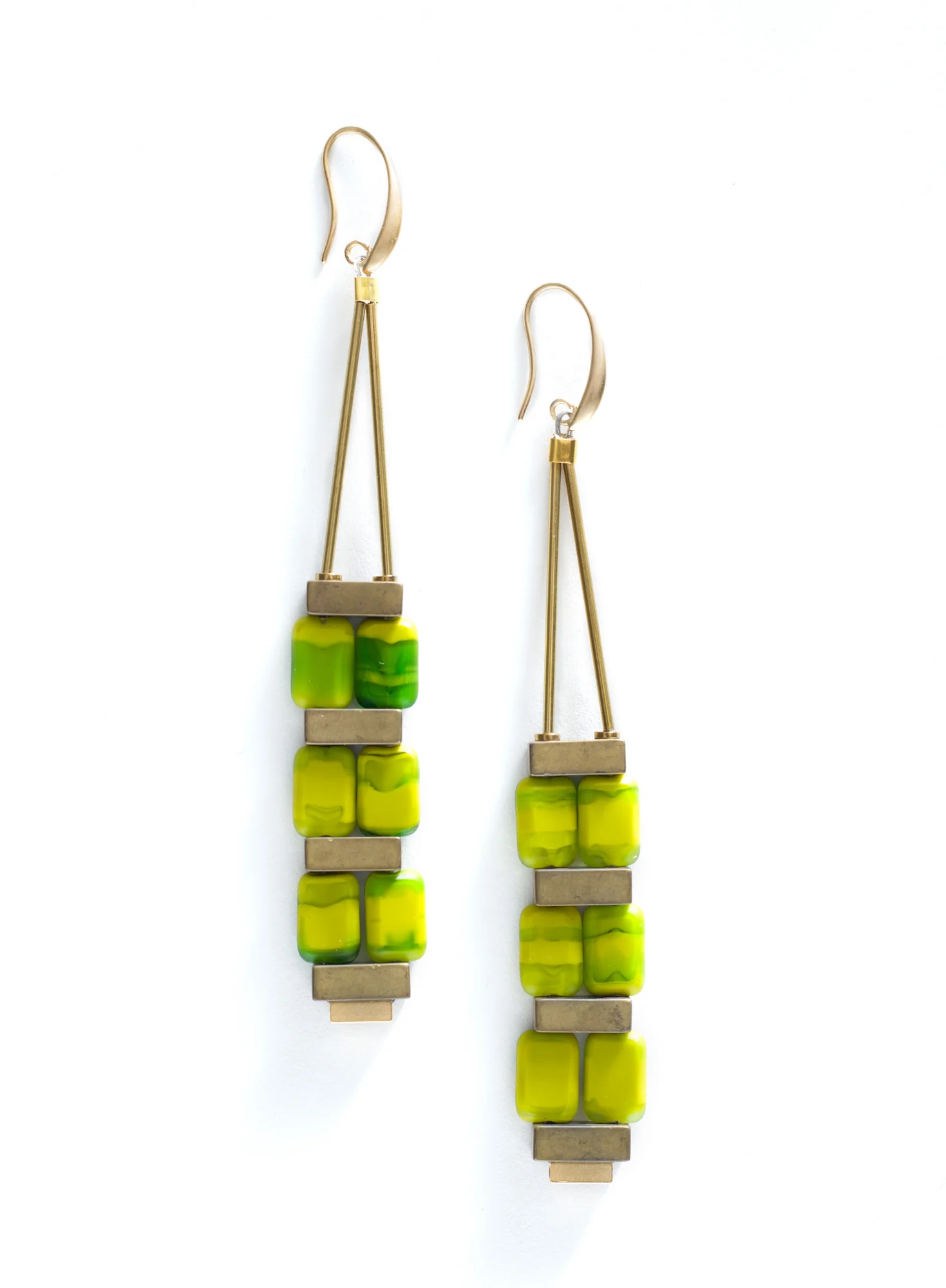 Mahjong Swing Earrings