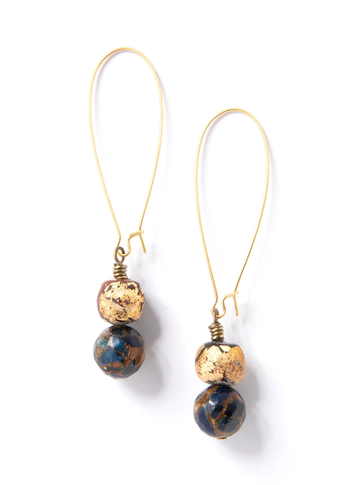 Mala Bead Earrings