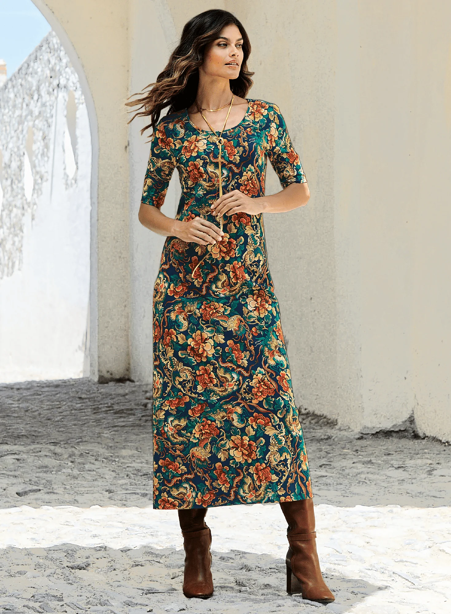 Manchu Garden Roma Dress