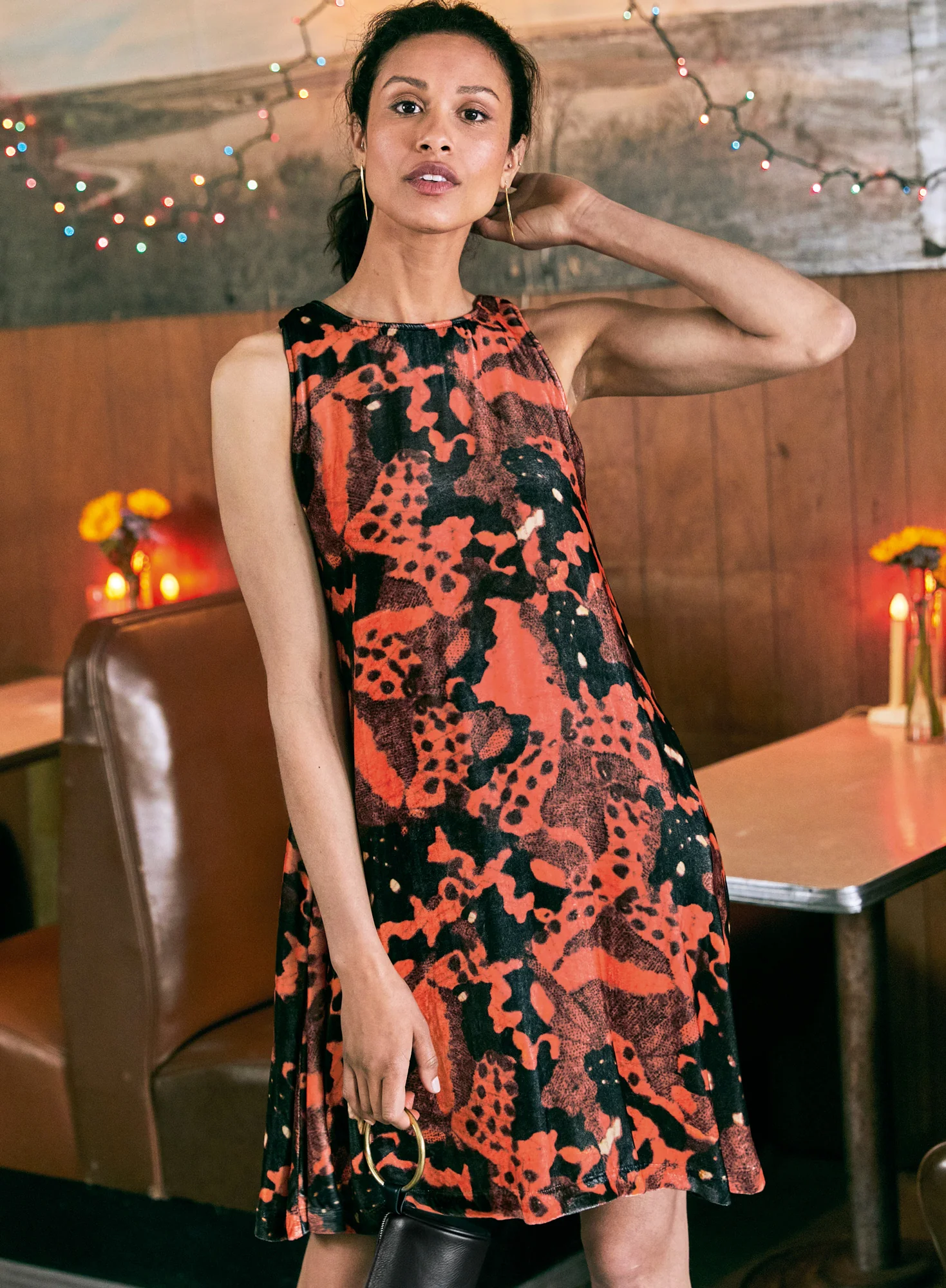 Mariposa Velvet Dress