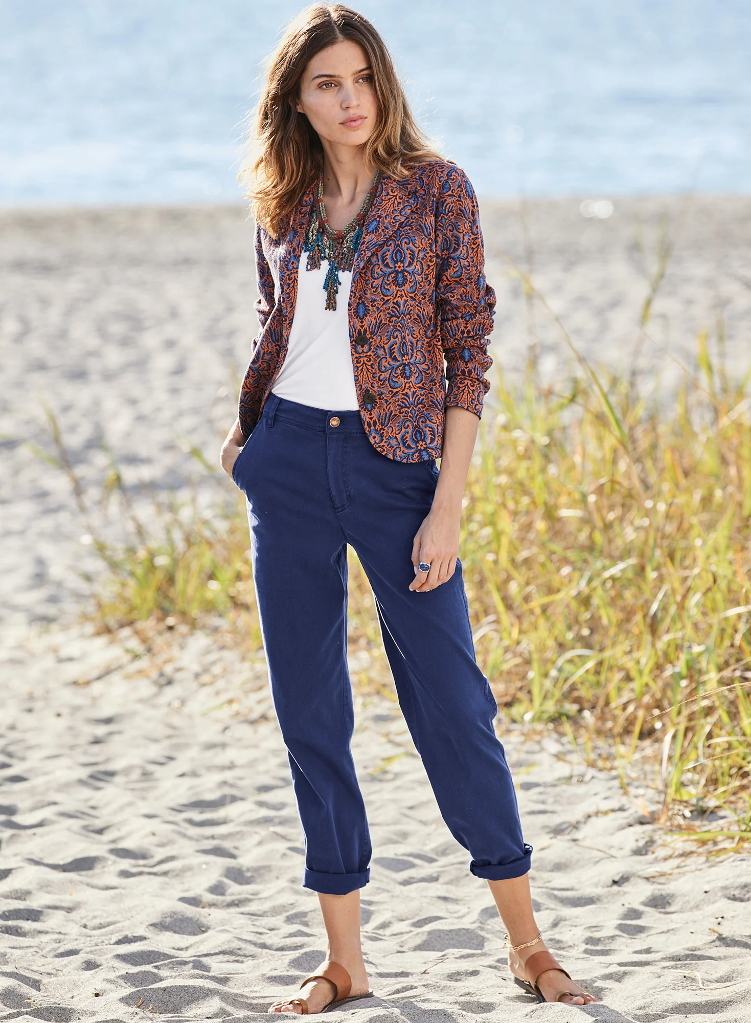 Maya Cropped Trousers - Image 3