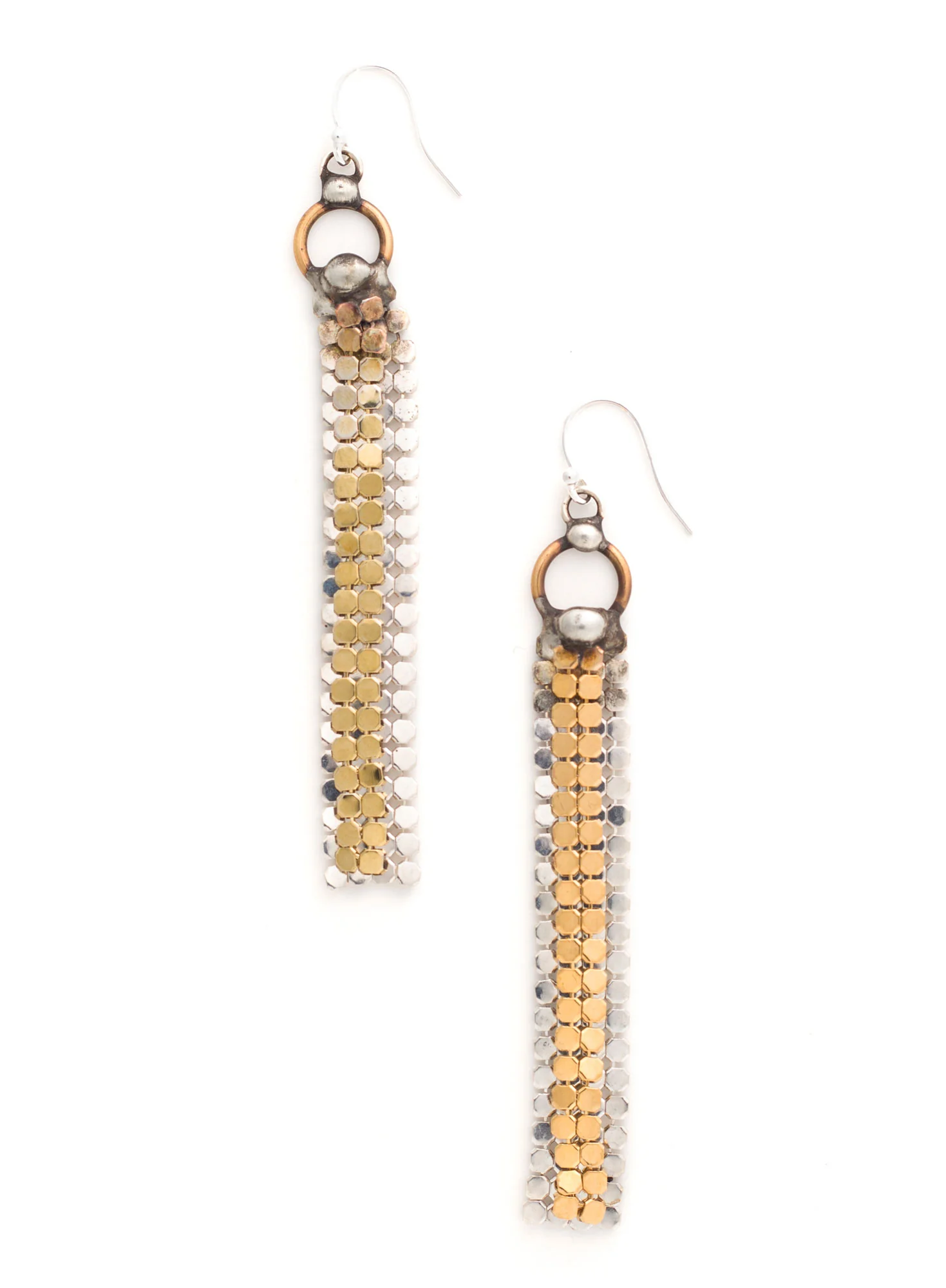 Mesh Waterfall Earrings