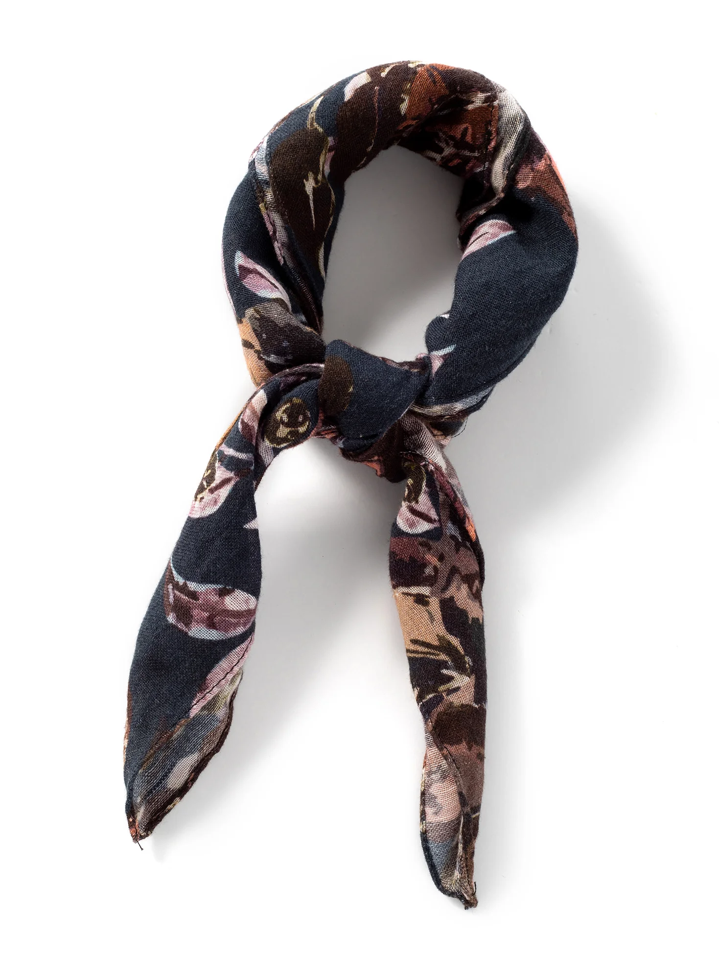 Midnight Floral Bandana