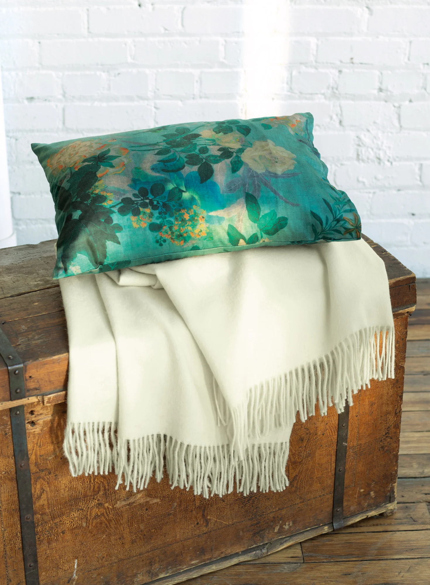 Ming Garden Boudoir Pillow - Image 2