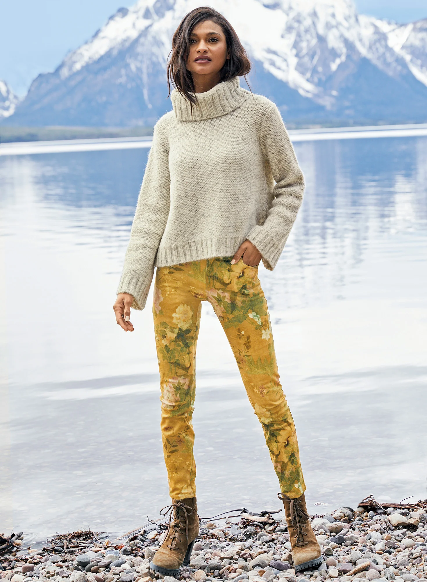 Ming Garden Sateen Pants
