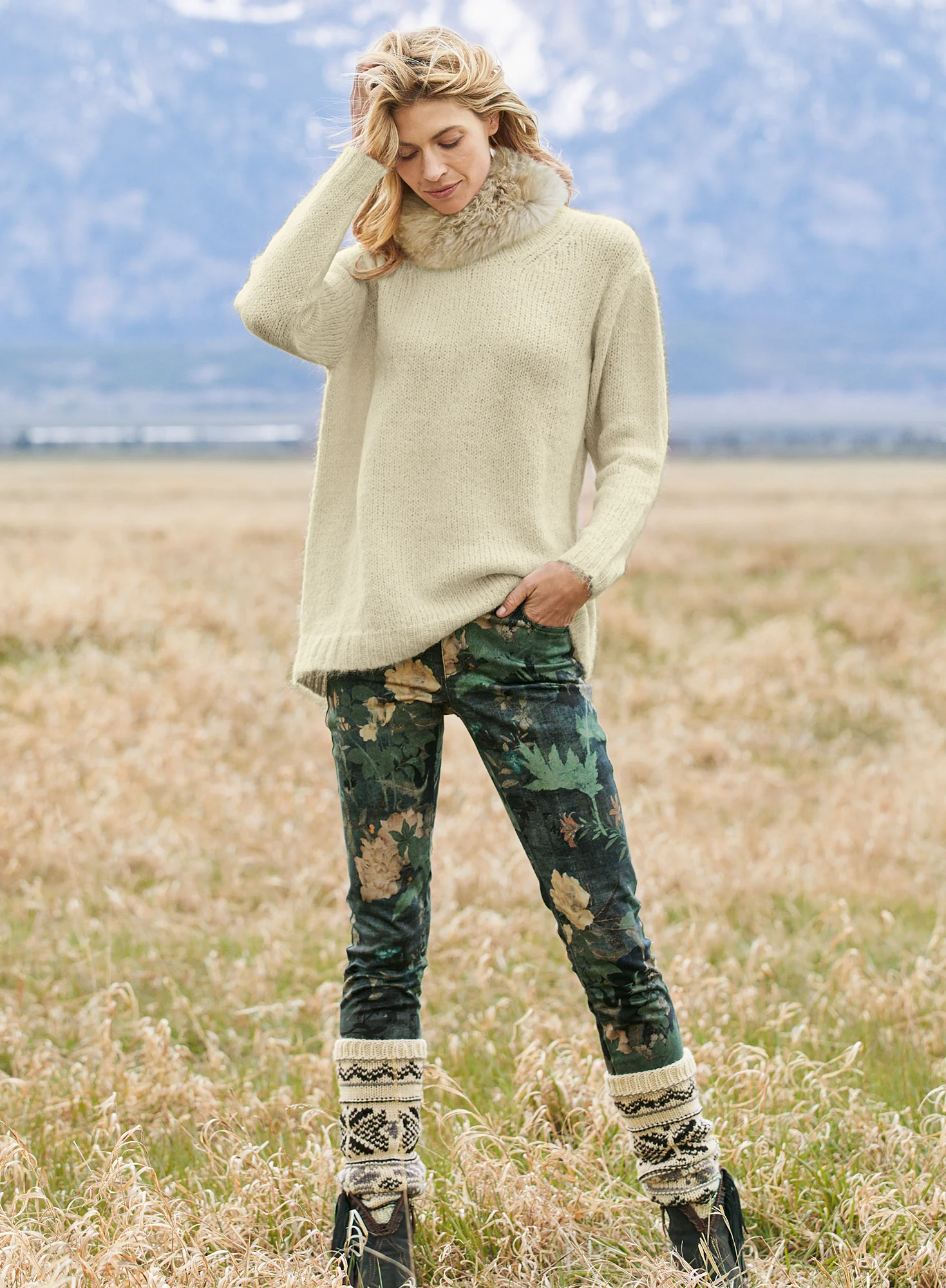 Ming Garden Sateen Pants - Image 10