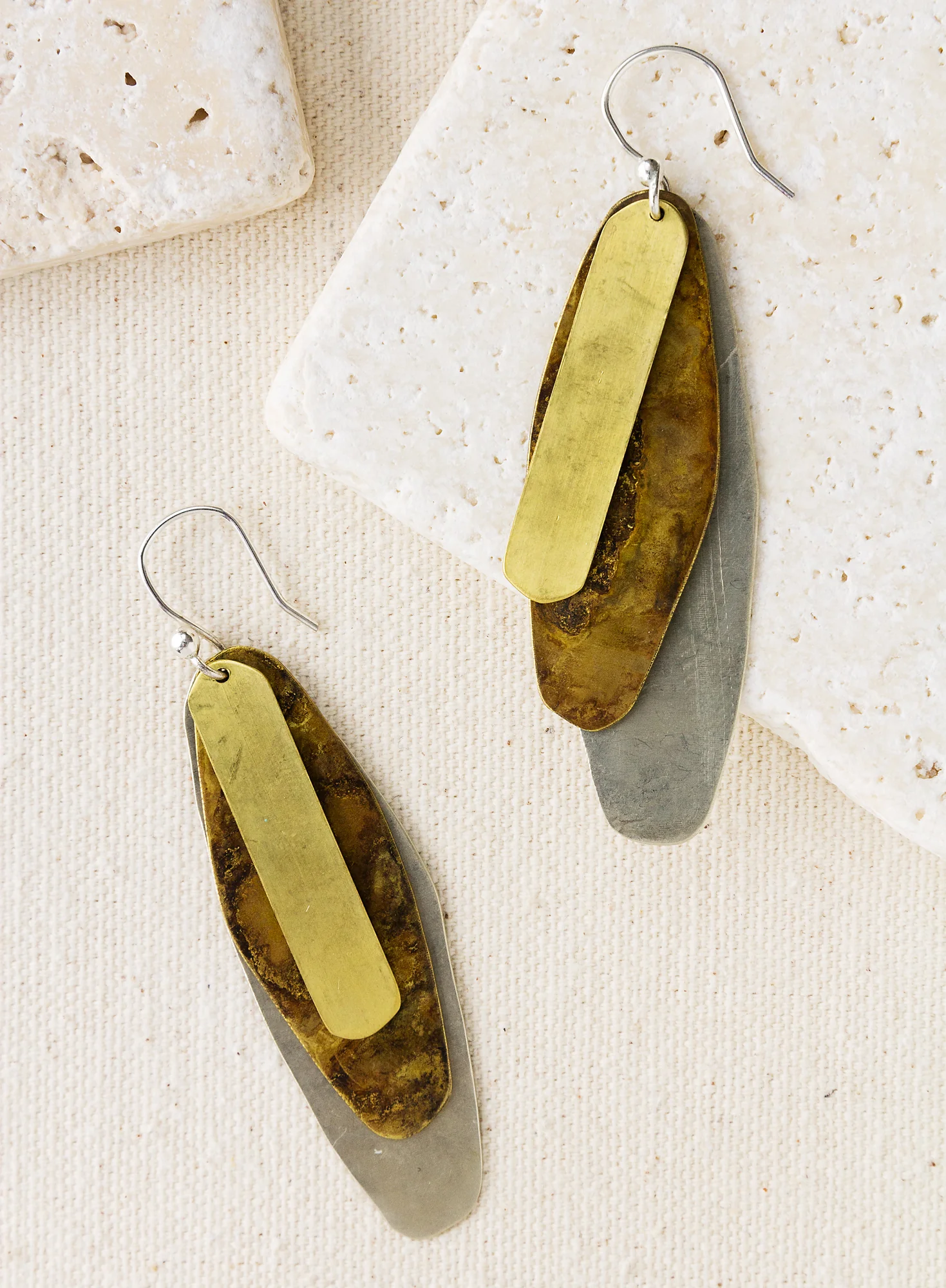 Mixed Metals Earrings - Image 3