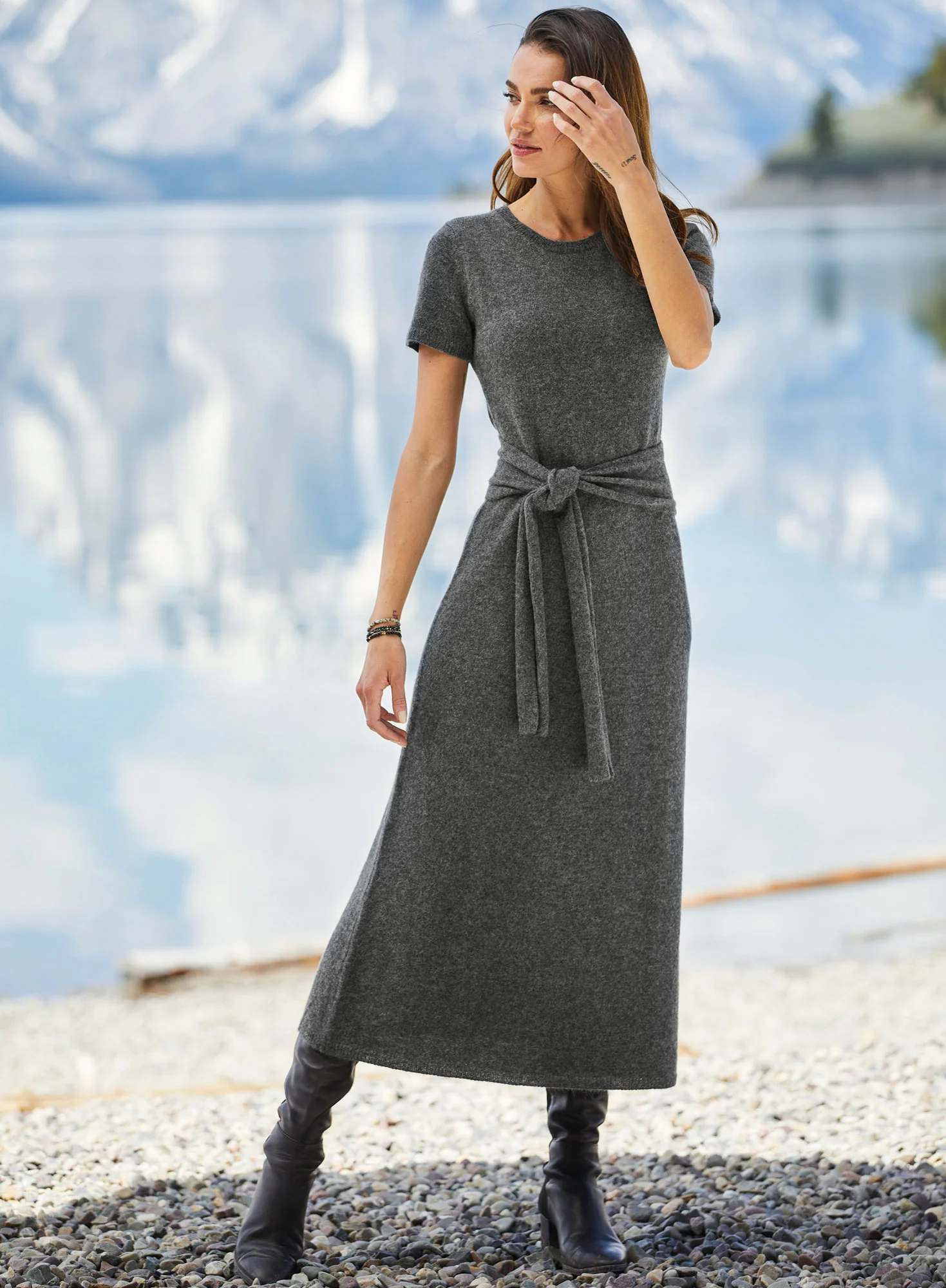Montmartre Royal Alpaca Dress - Image 6