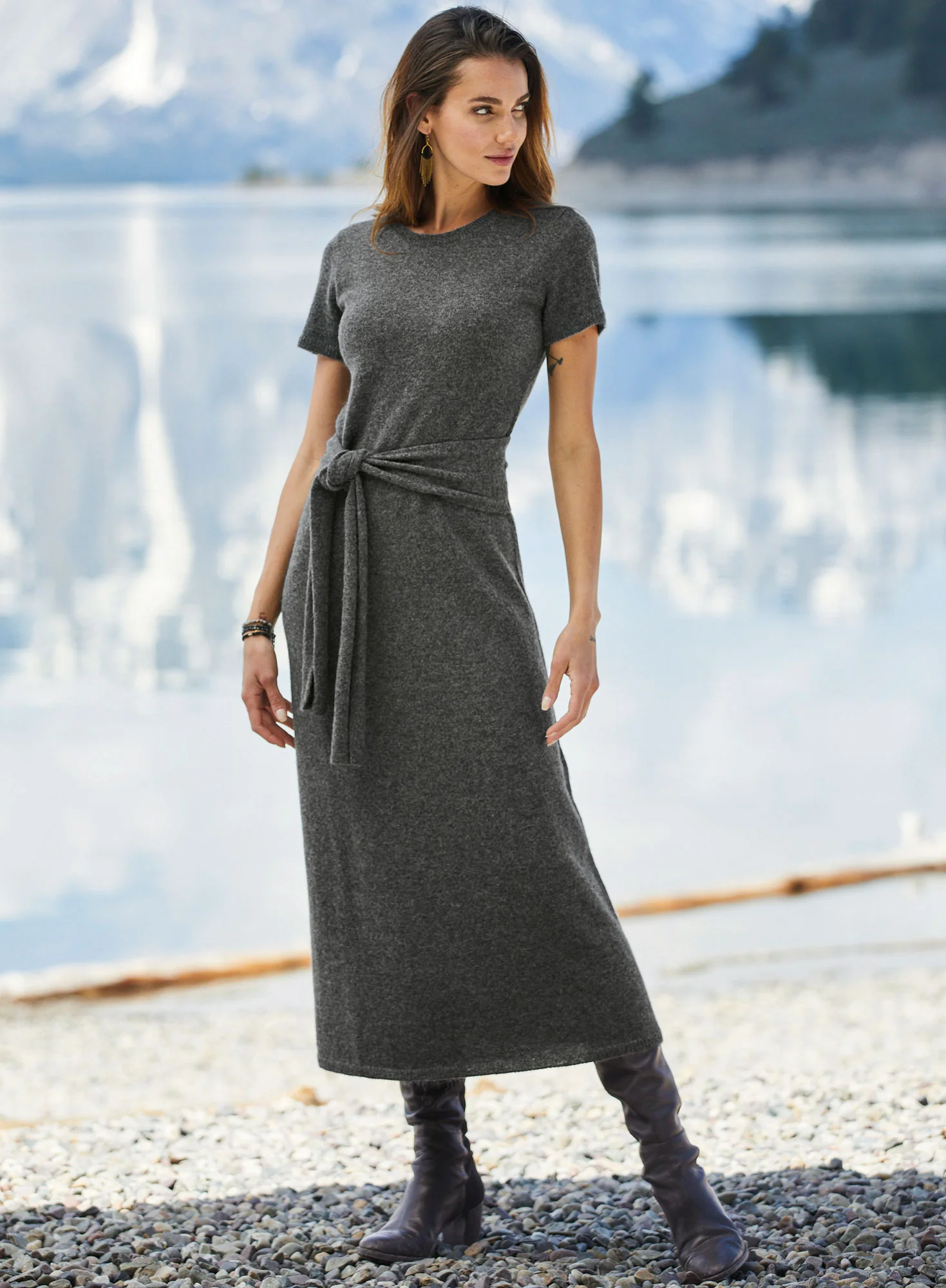 Montmartre Royal Alpaca Dress - Image 7
