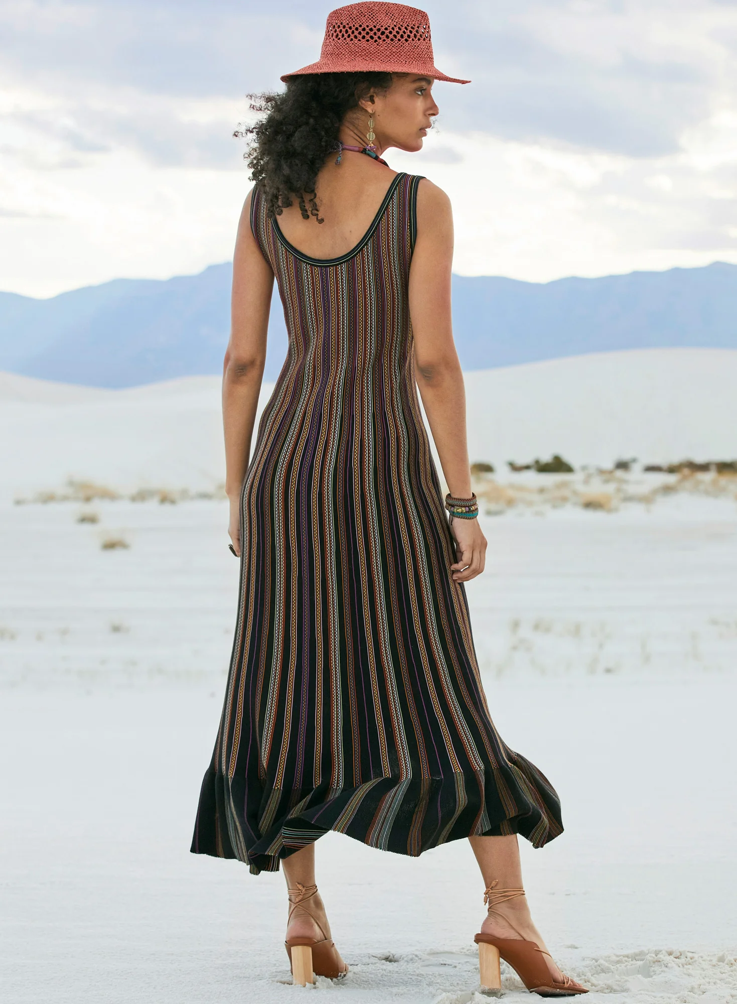 Moorish Stripe Dress - Image 2