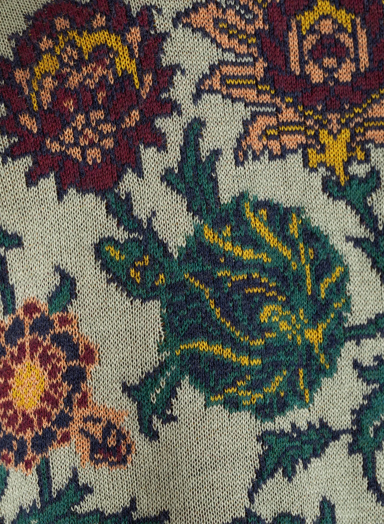 Moroccan Tile Knit Jacket - Image 2
