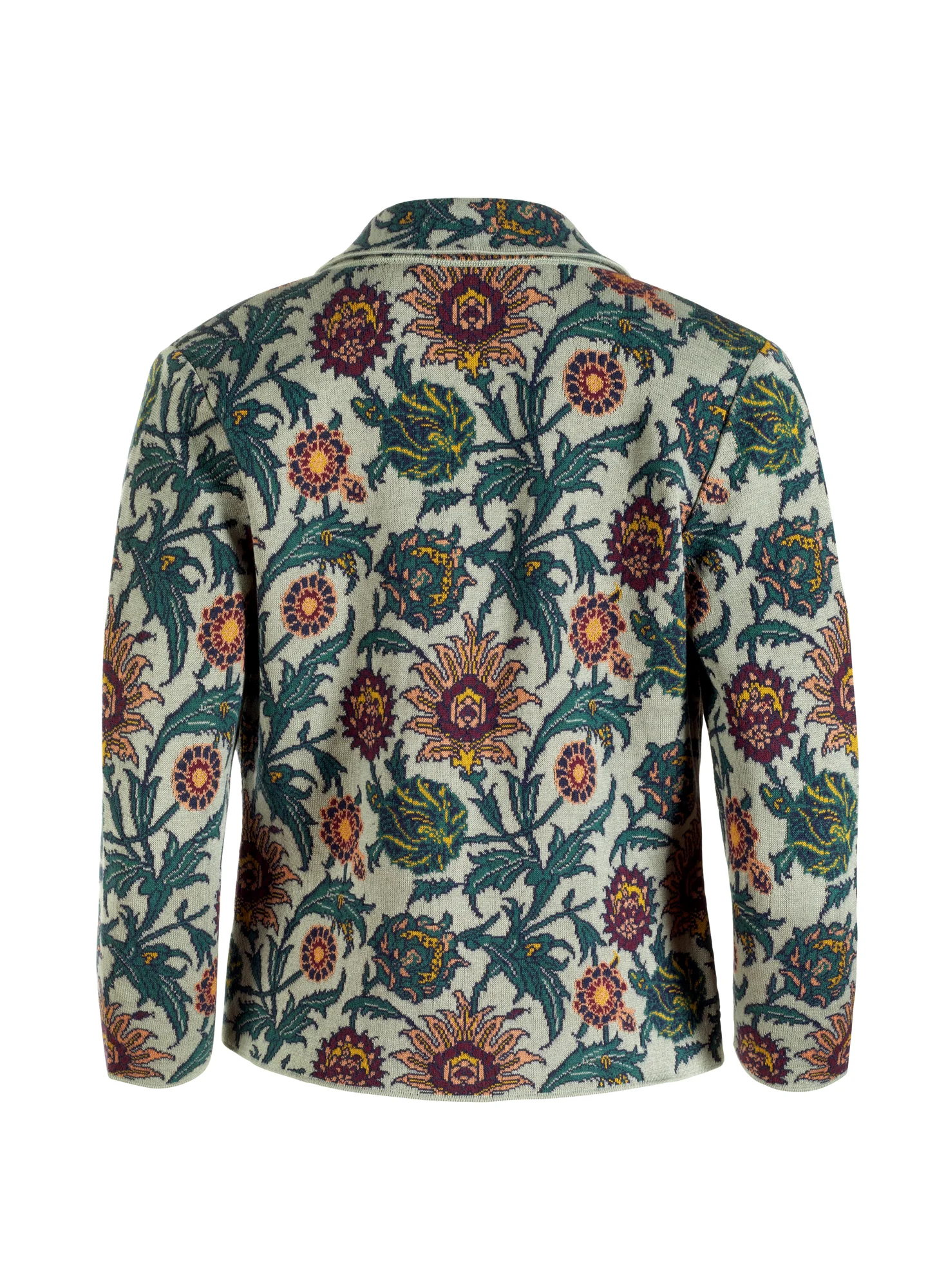 Moroccan Tile Knit Jacket - Image 4