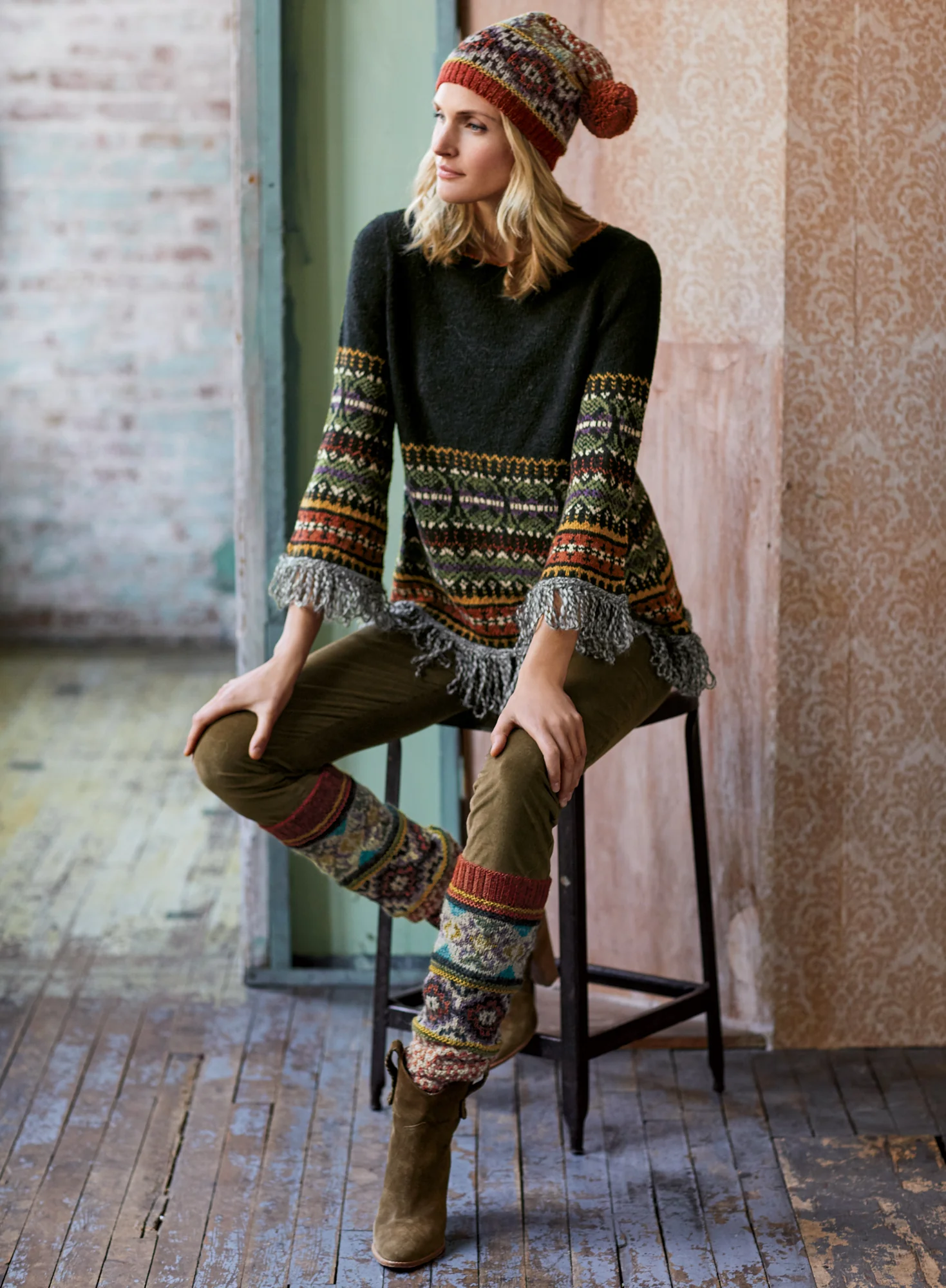 Mosaic Legwarmers - Image 2
