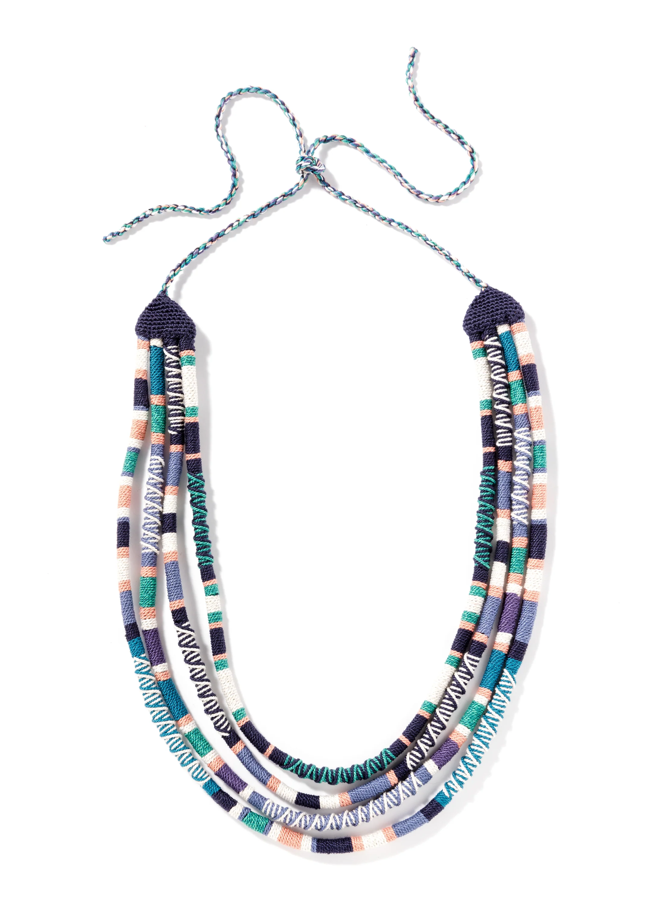 Multistrand Manta Necklace
