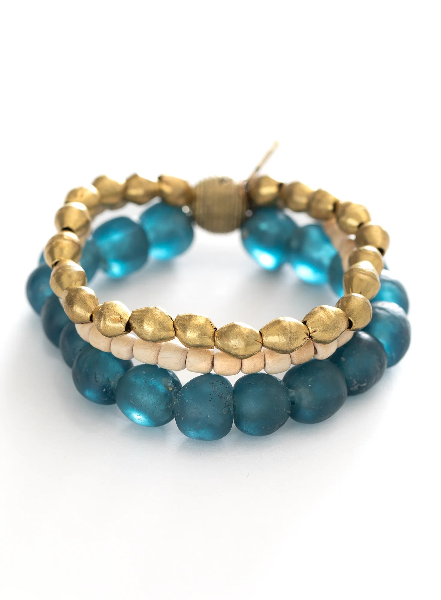 Nefertiti 3-Strand Stretch Bracelet