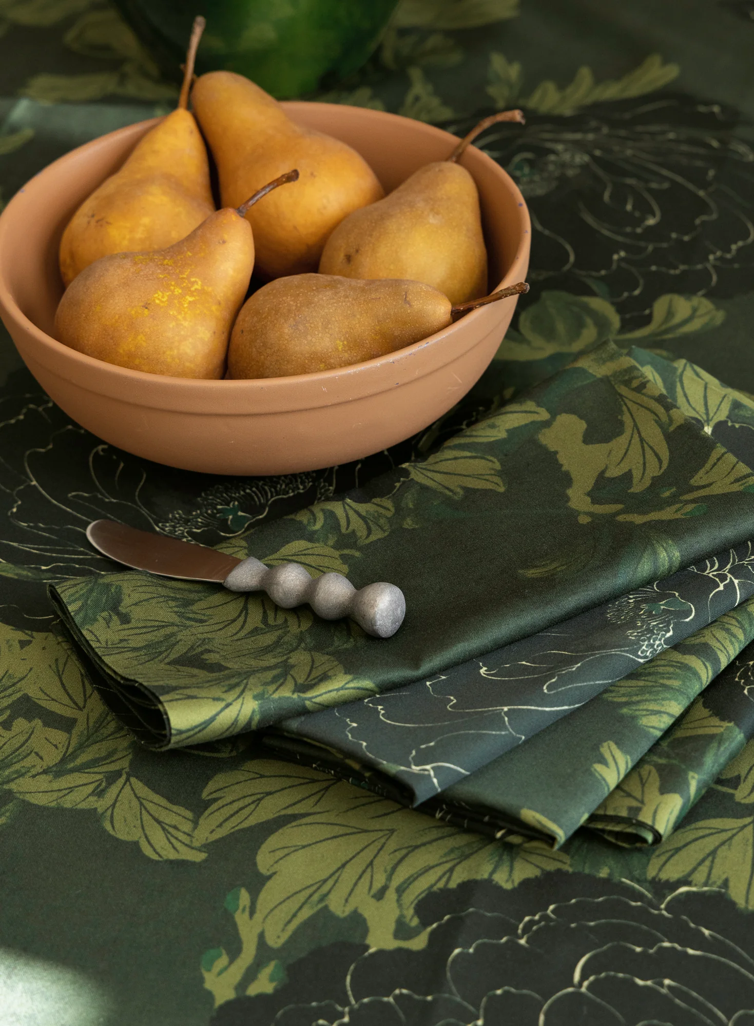 Night Peony Tablecloth - Image 2