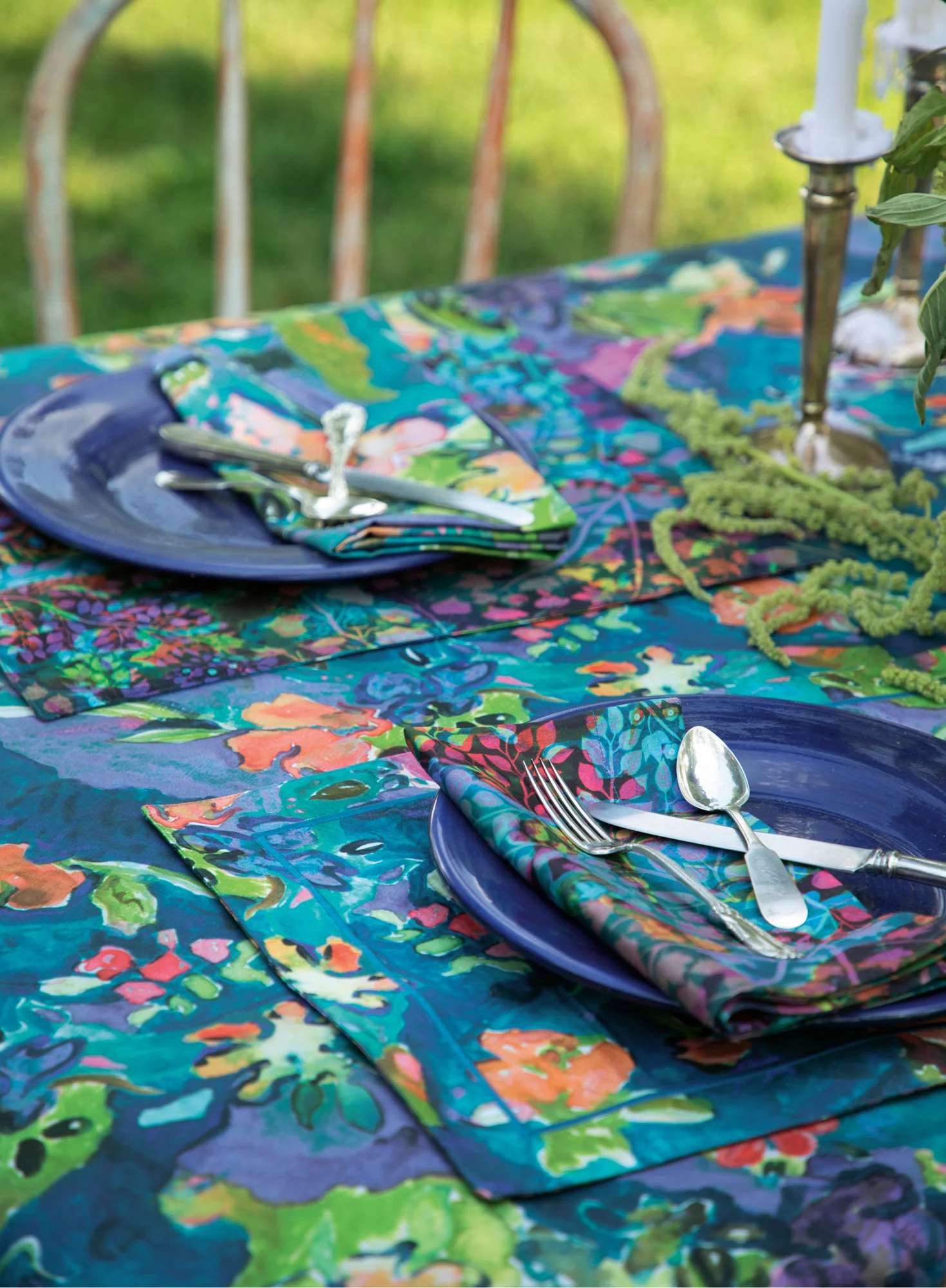 Night Vine Napkins, Set Of 4 - Image 5
