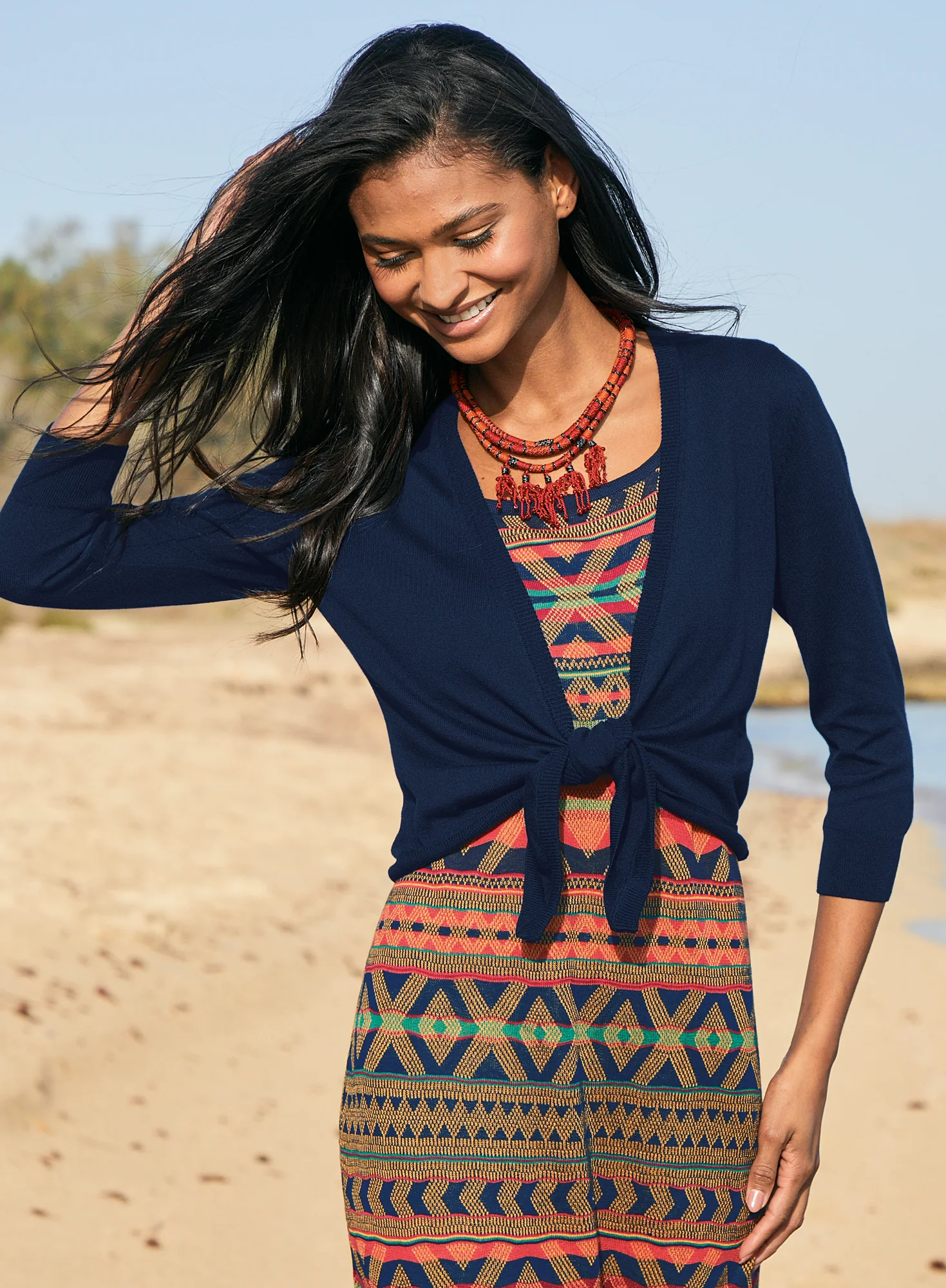 Nikki Tie-Waist Cardigan