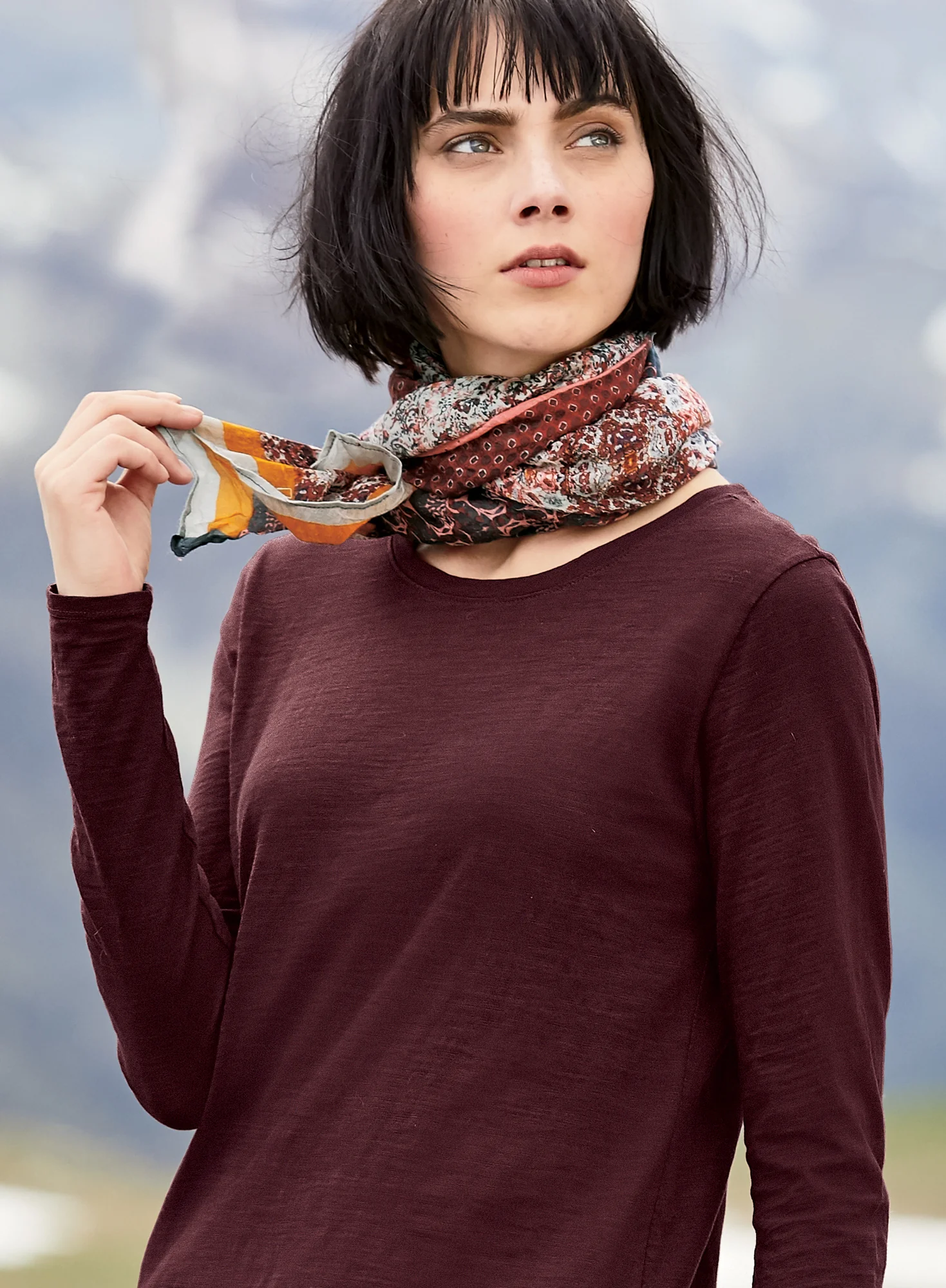 Nirmala Patchwork Scarf - Image 3