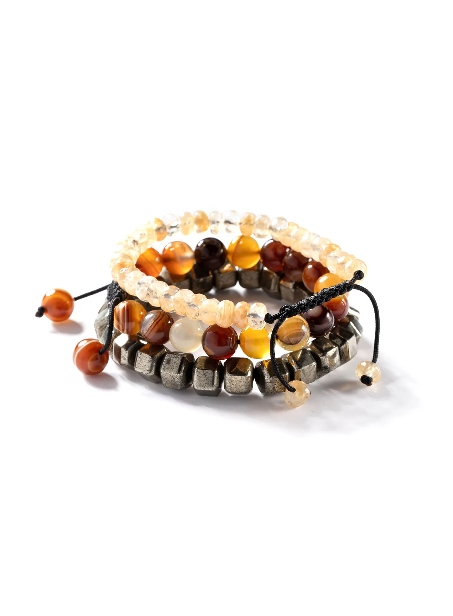 Nomad Stretch Bracelets, Set Of 3