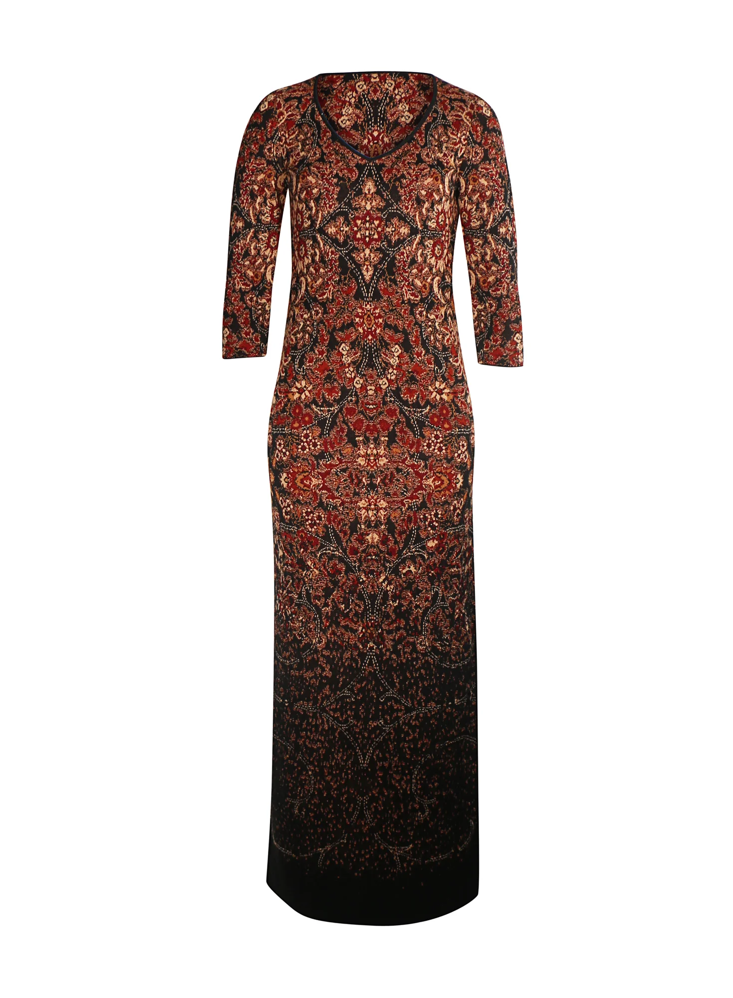 Oriental Carpet Dress 55" - Image 3
