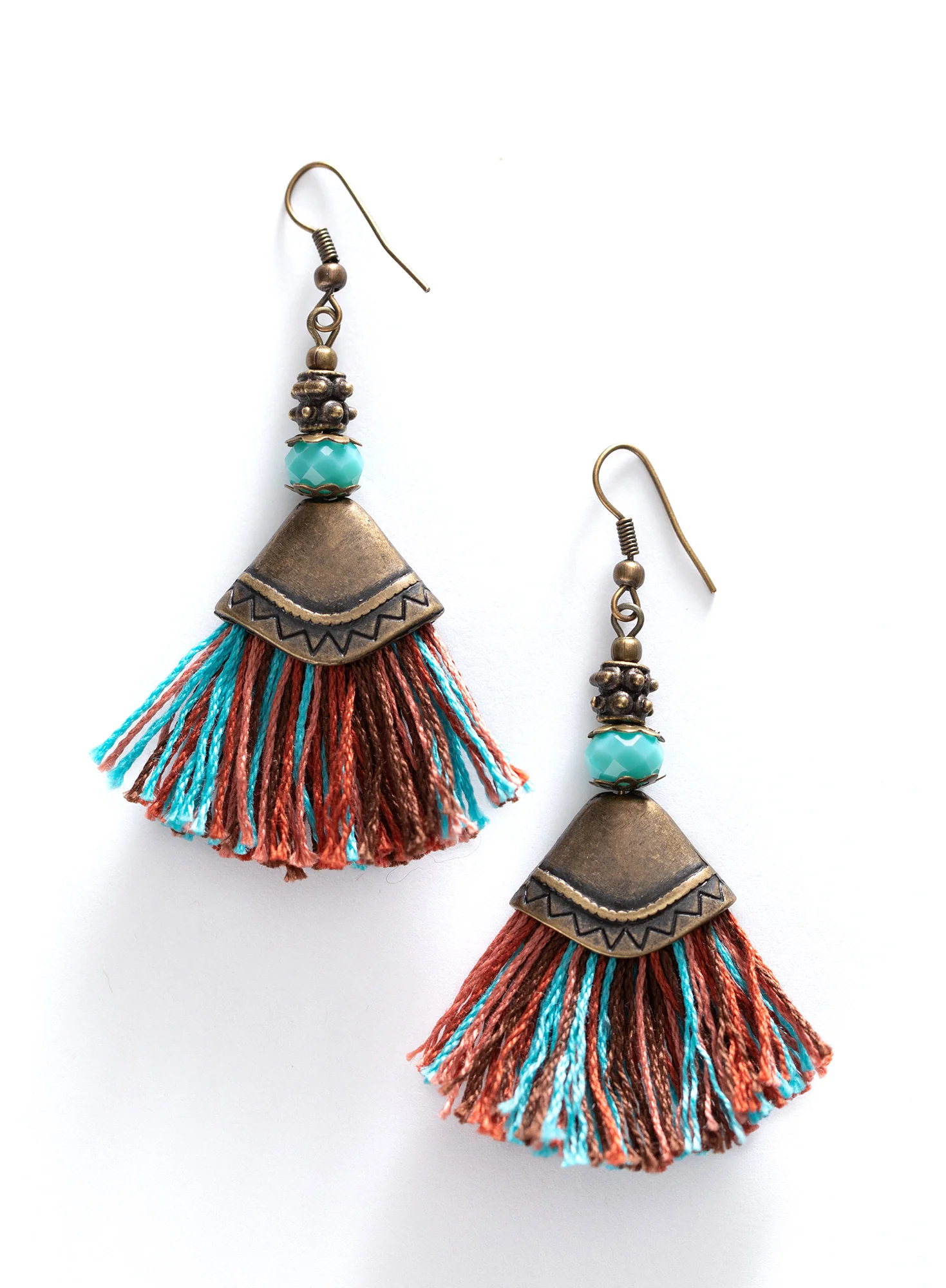 Oud Tassel Earrings