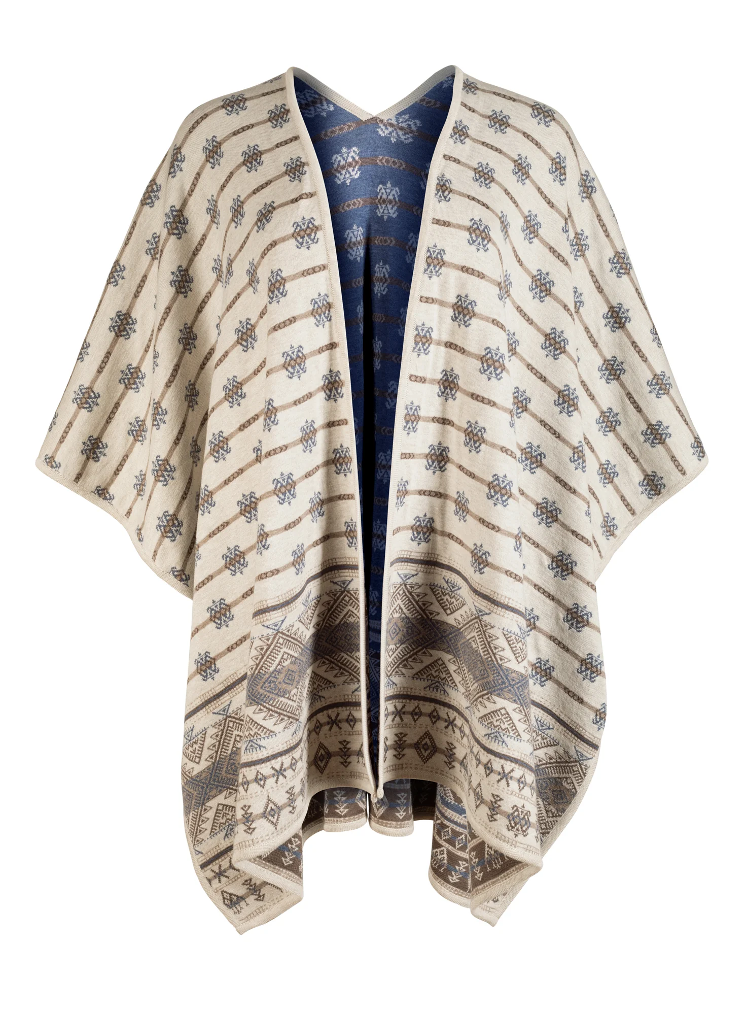 Oudhref Reversible Ruana - Image 3