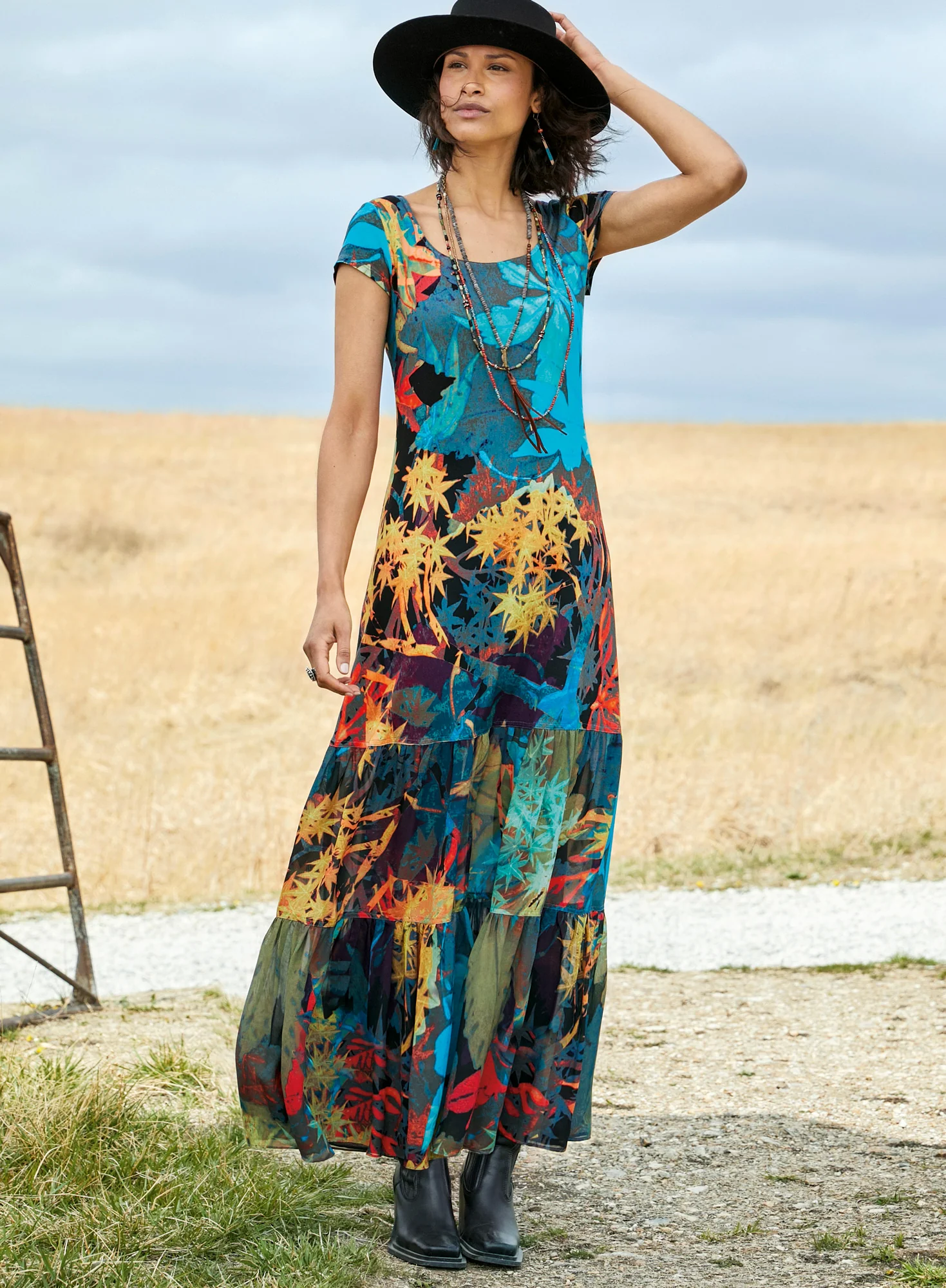 Painted Desert Maxi-Dress