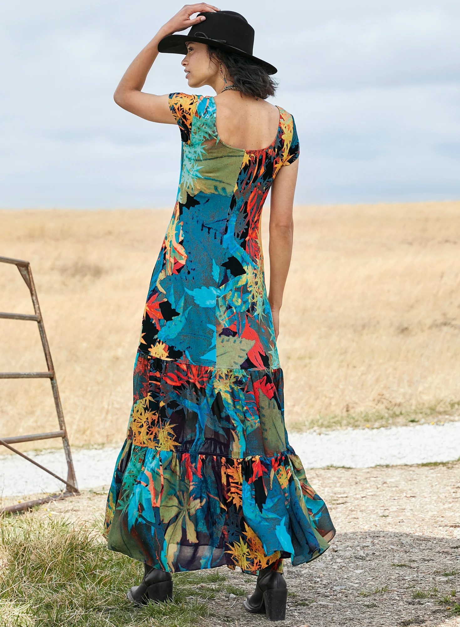 Painted Desert Maxi-Dress - Image 2