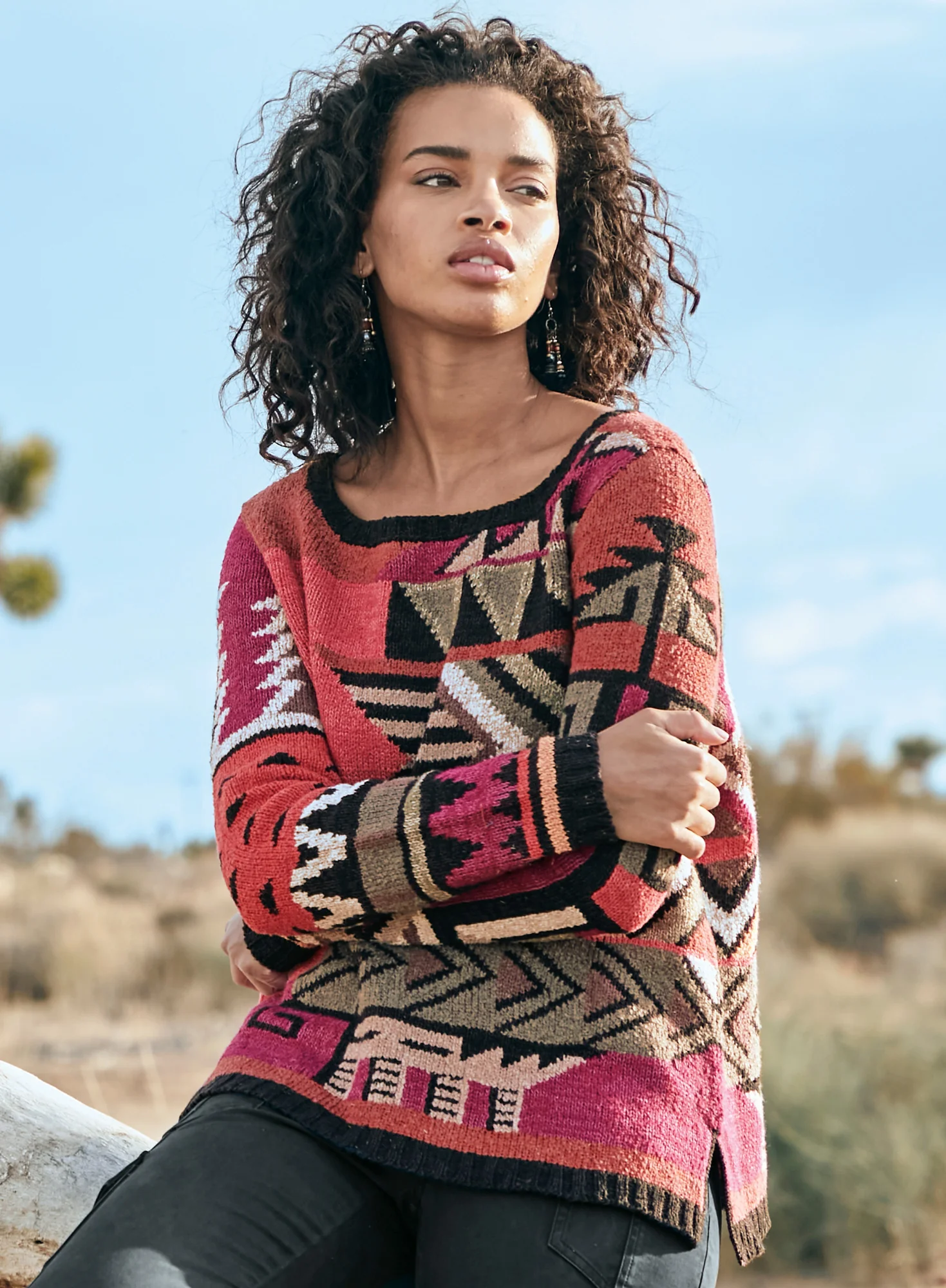 Painted Desert Pullover
