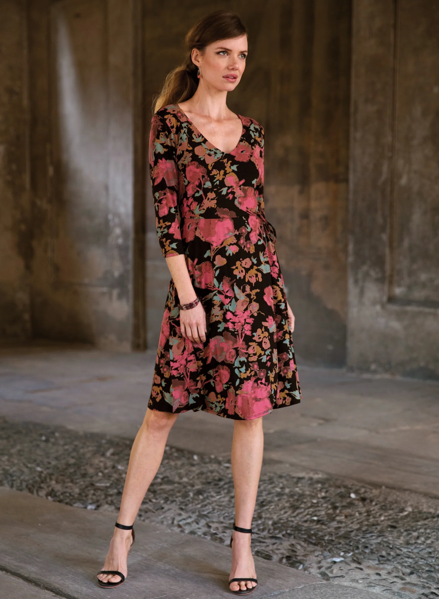 Painted Rose Dress - Image 2