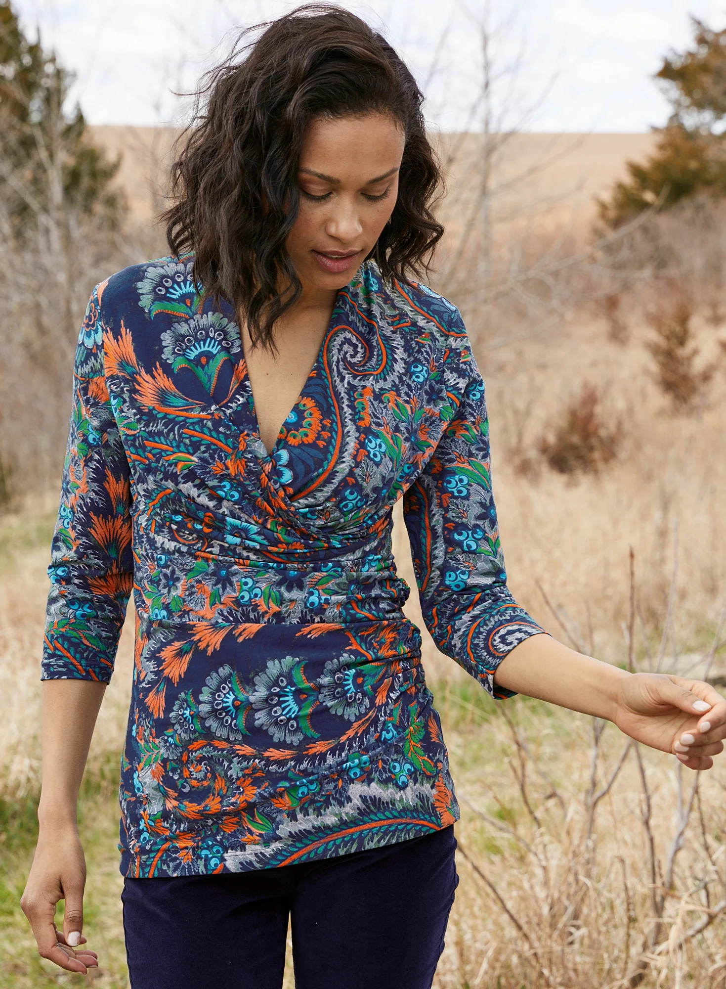 Paisley Cyprus Top